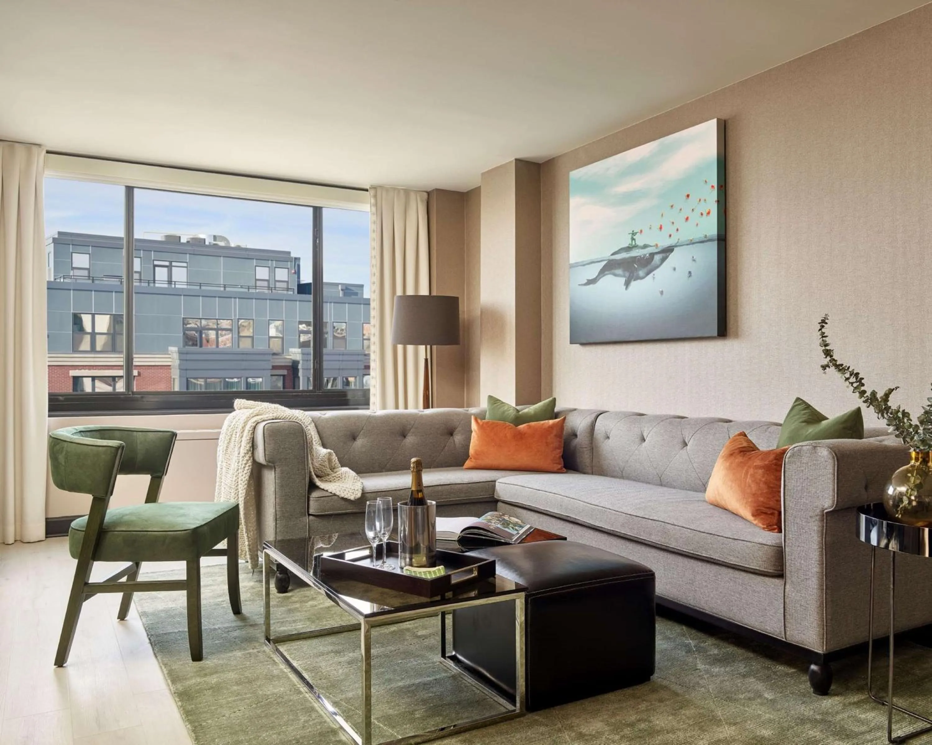 Photo of the whole room in Viceroy Washington DC