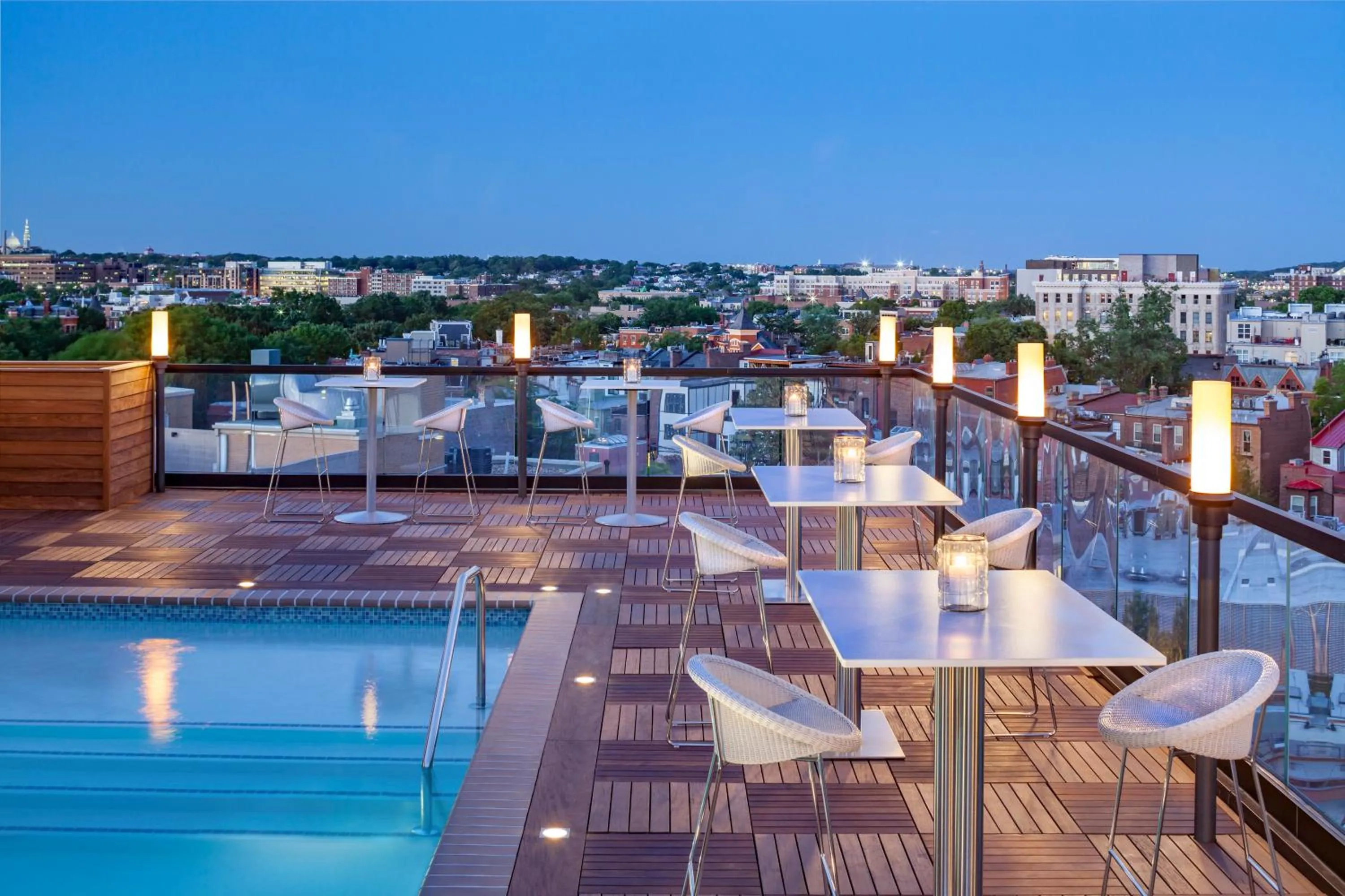 Swimming pool in Viceroy Washington DC
