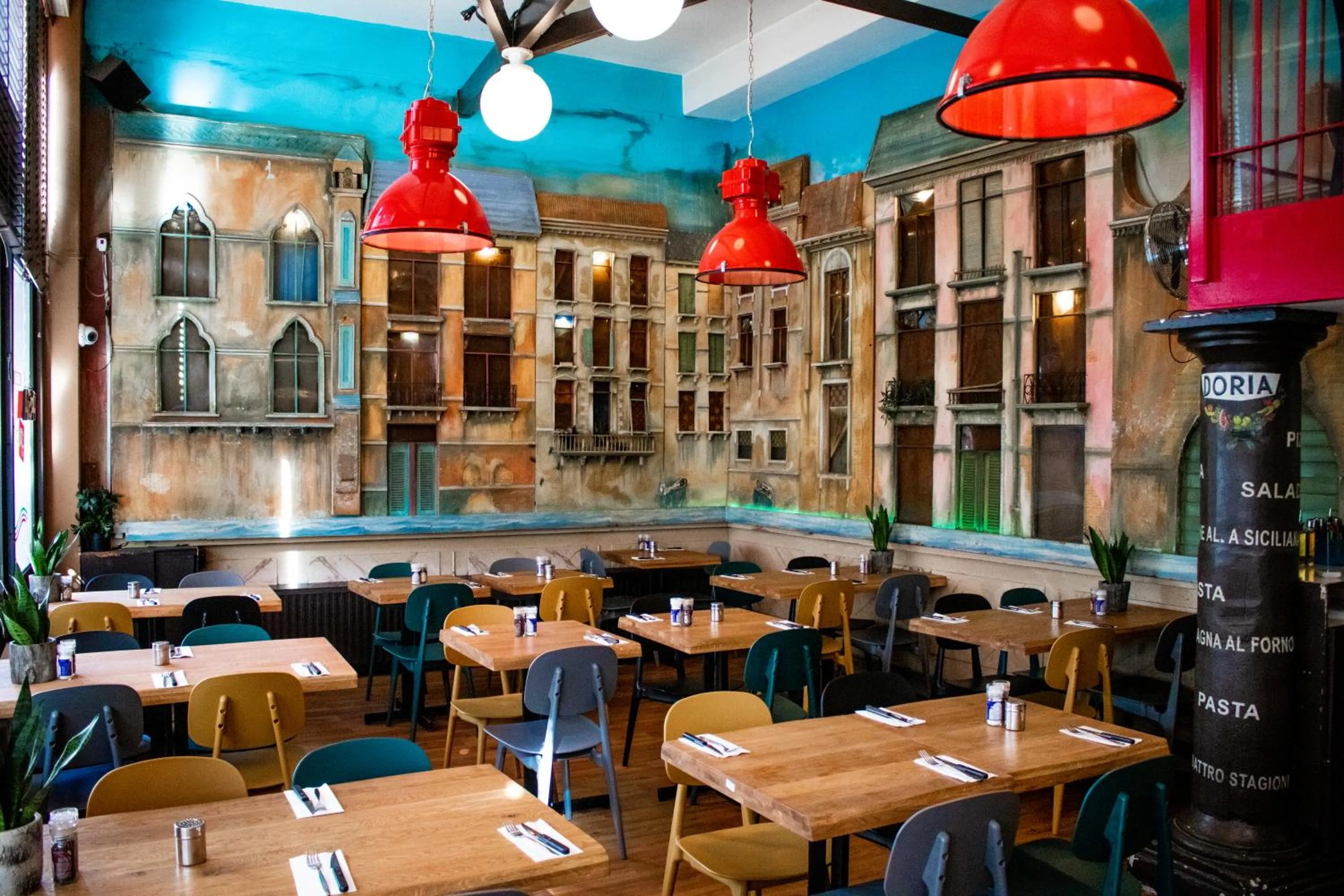 Restaurant/places to eat in Hotel Doria