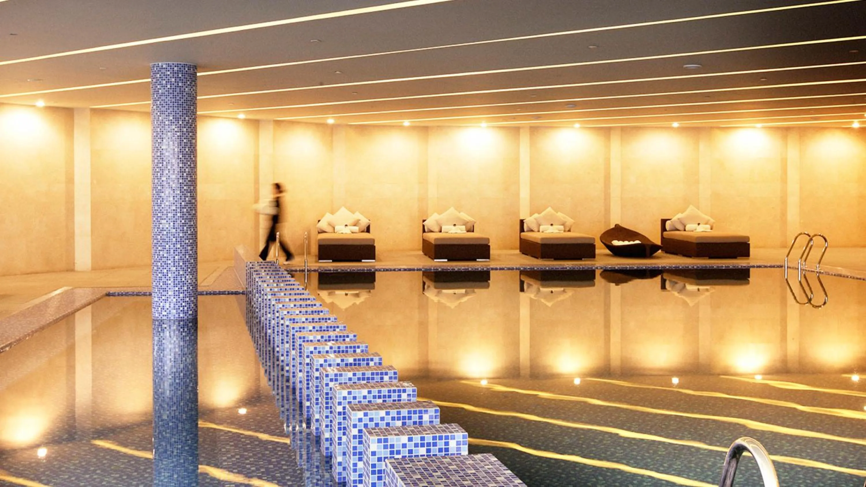 Swimming pool in InterContinental Beijing Beichen by IHG