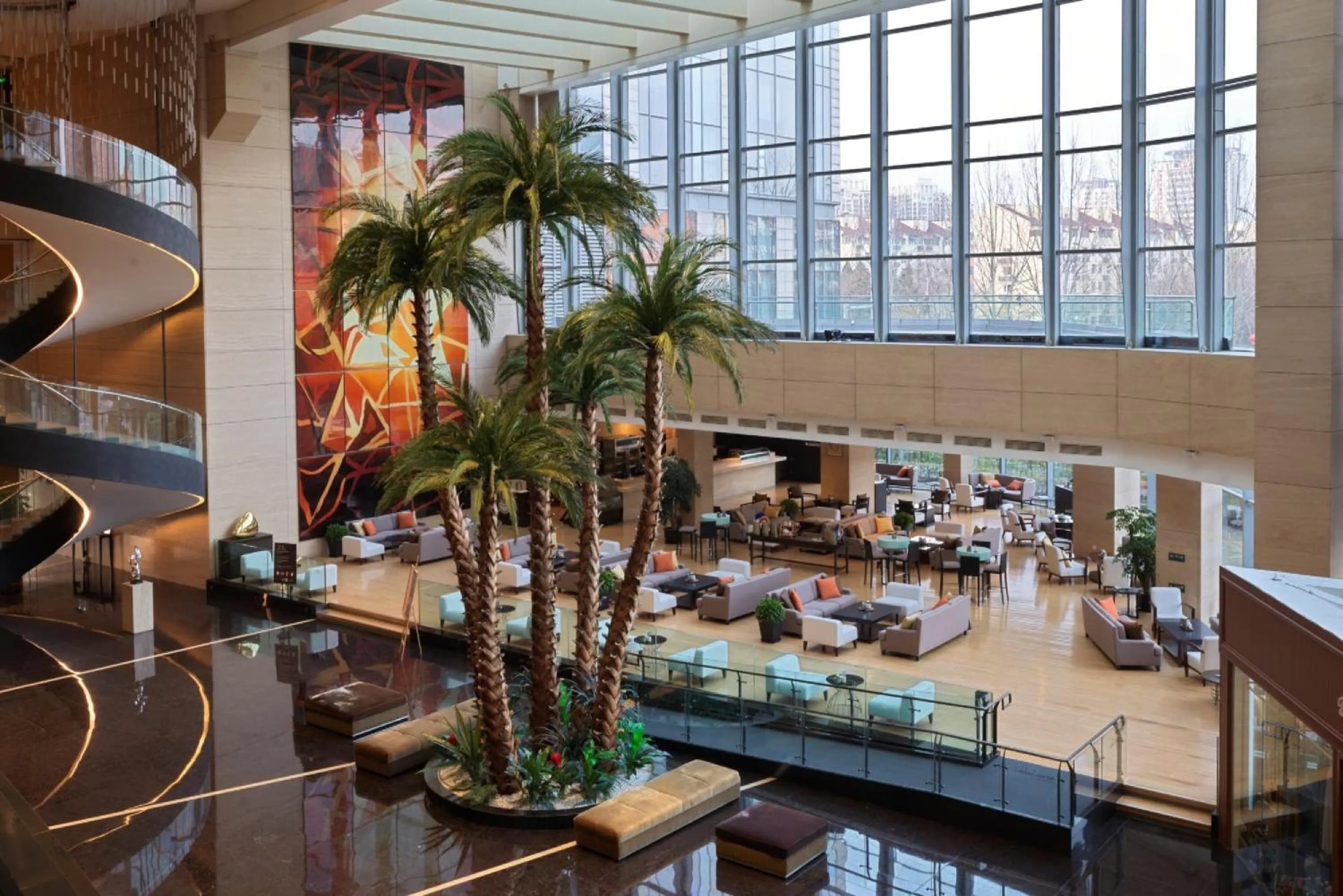 Lounge or bar in InterContinental Beijing Beichen by IHG