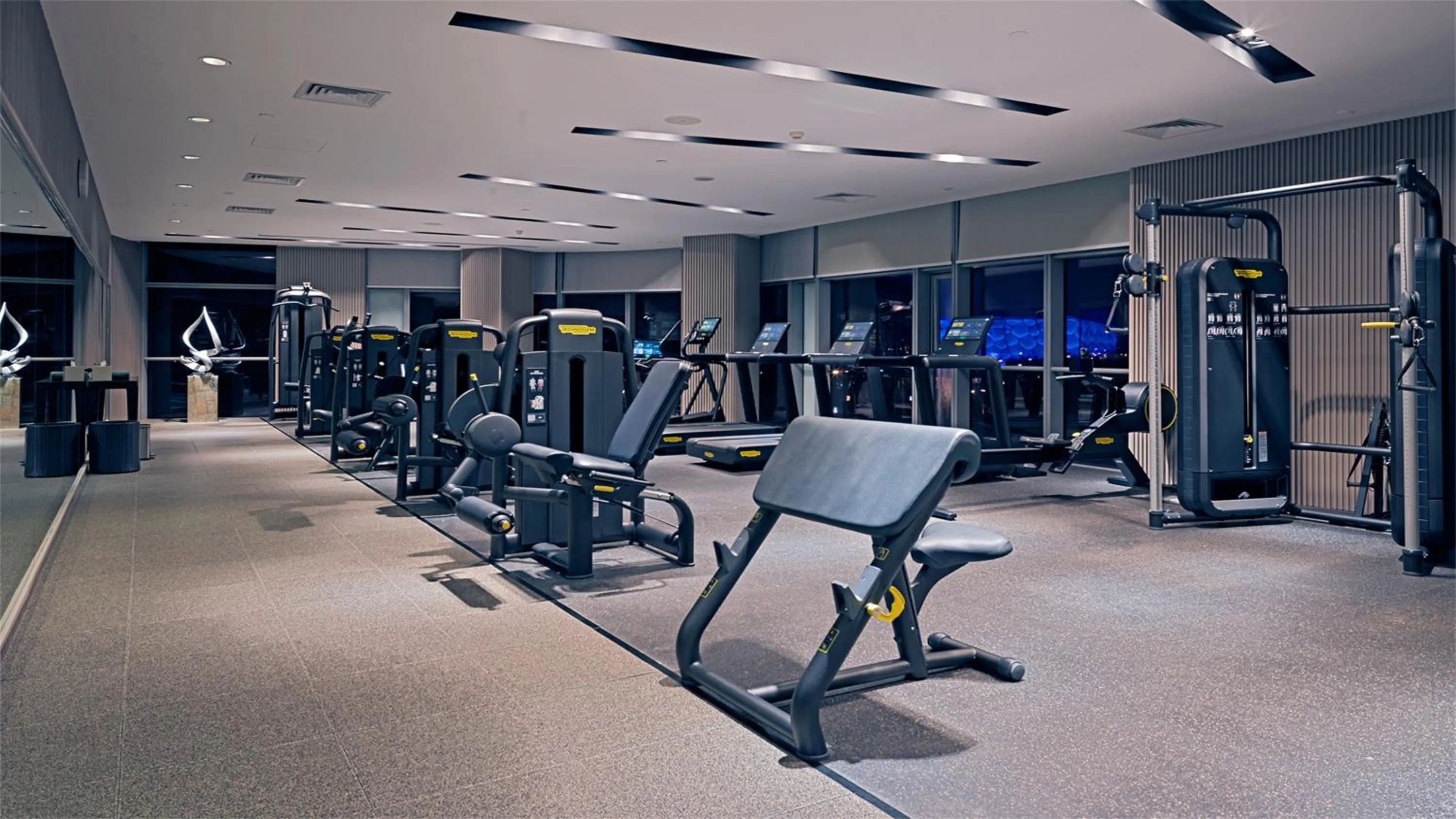 Fitness centre/facilities in InterContinental Beijing Beichen by IHG