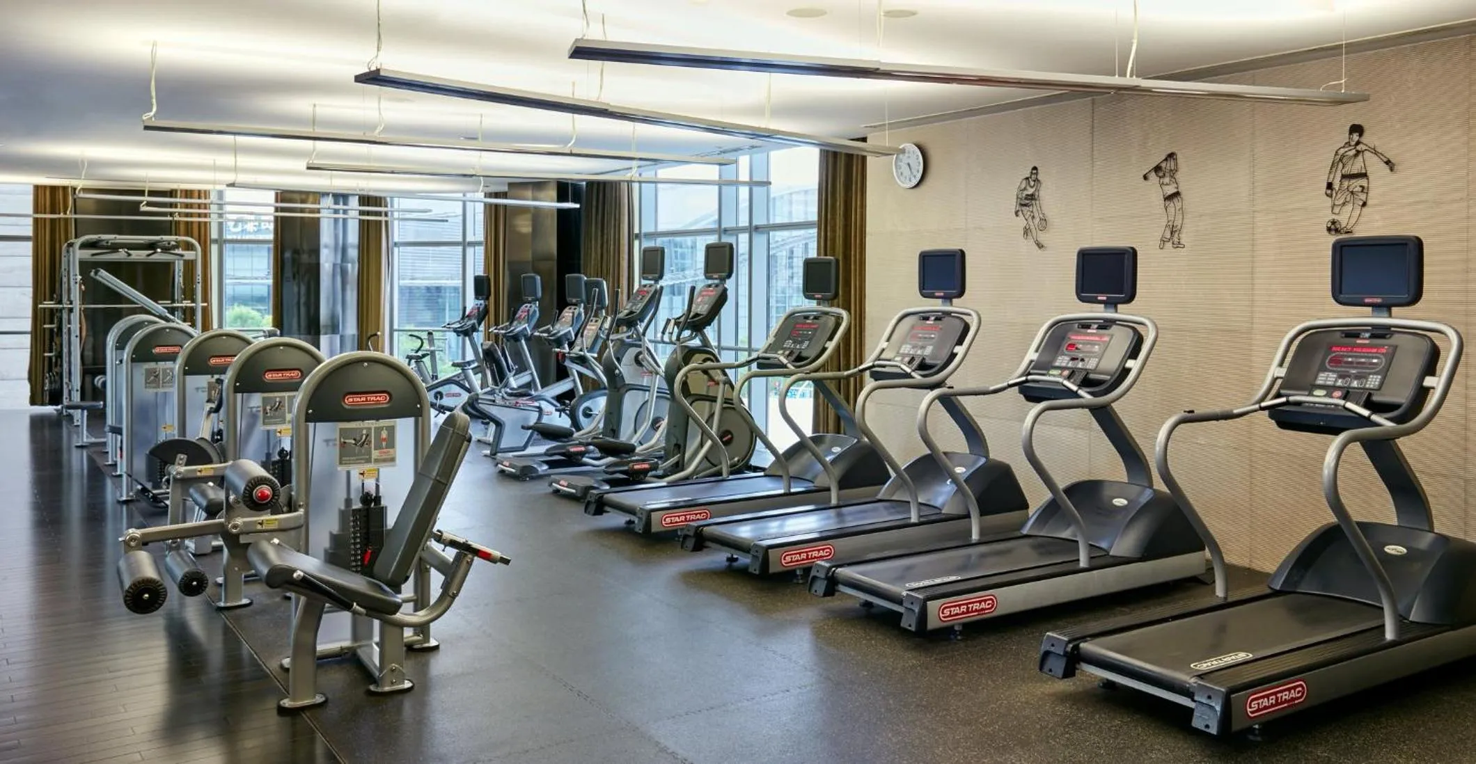 Fitness centre/facilities in InterContinental Beijing Beichen by IHG