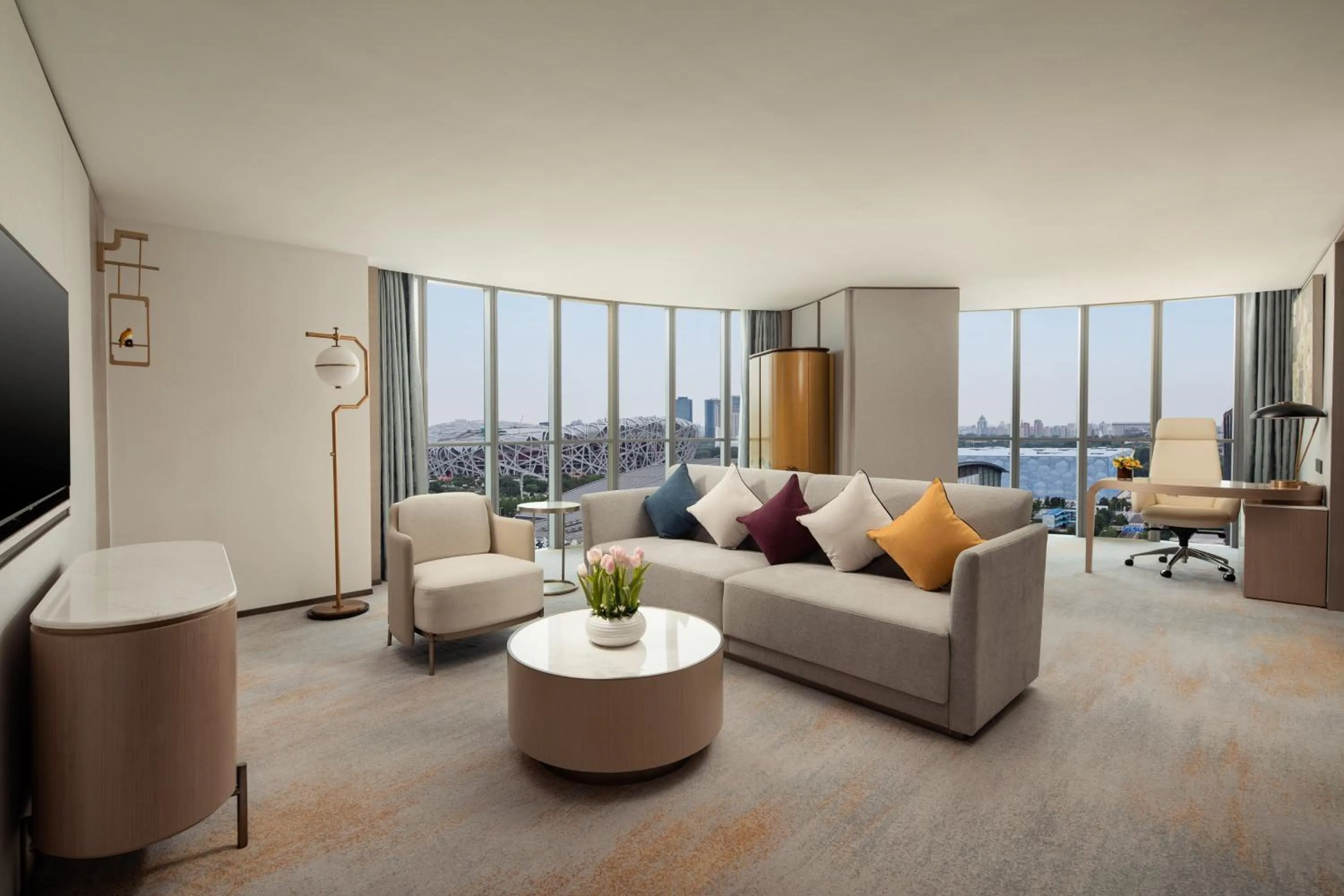 Photo of the whole room in InterContinental Beijing Beichen by IHG