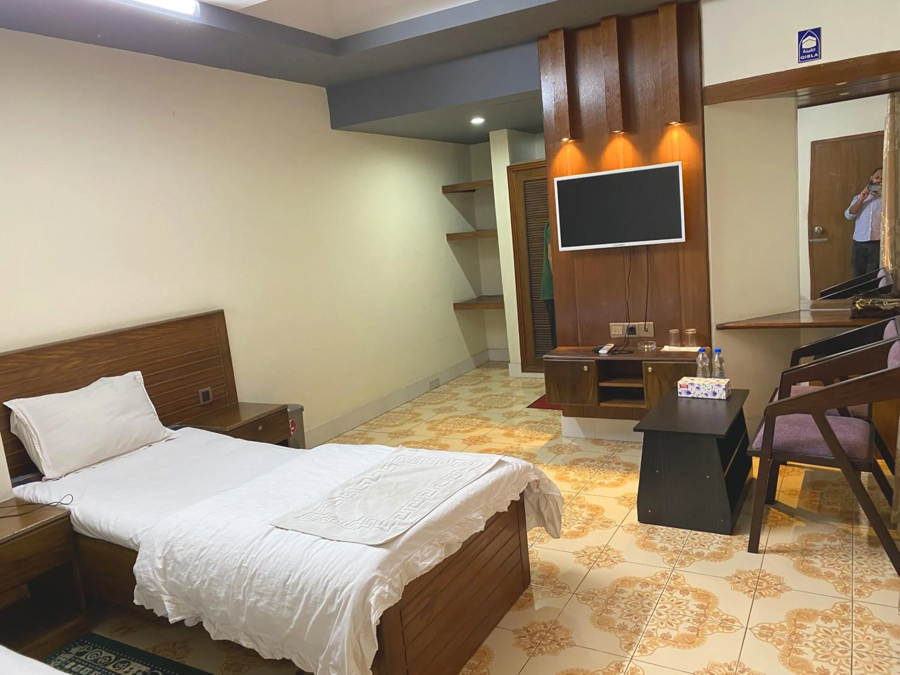 Bed in Hotel River View