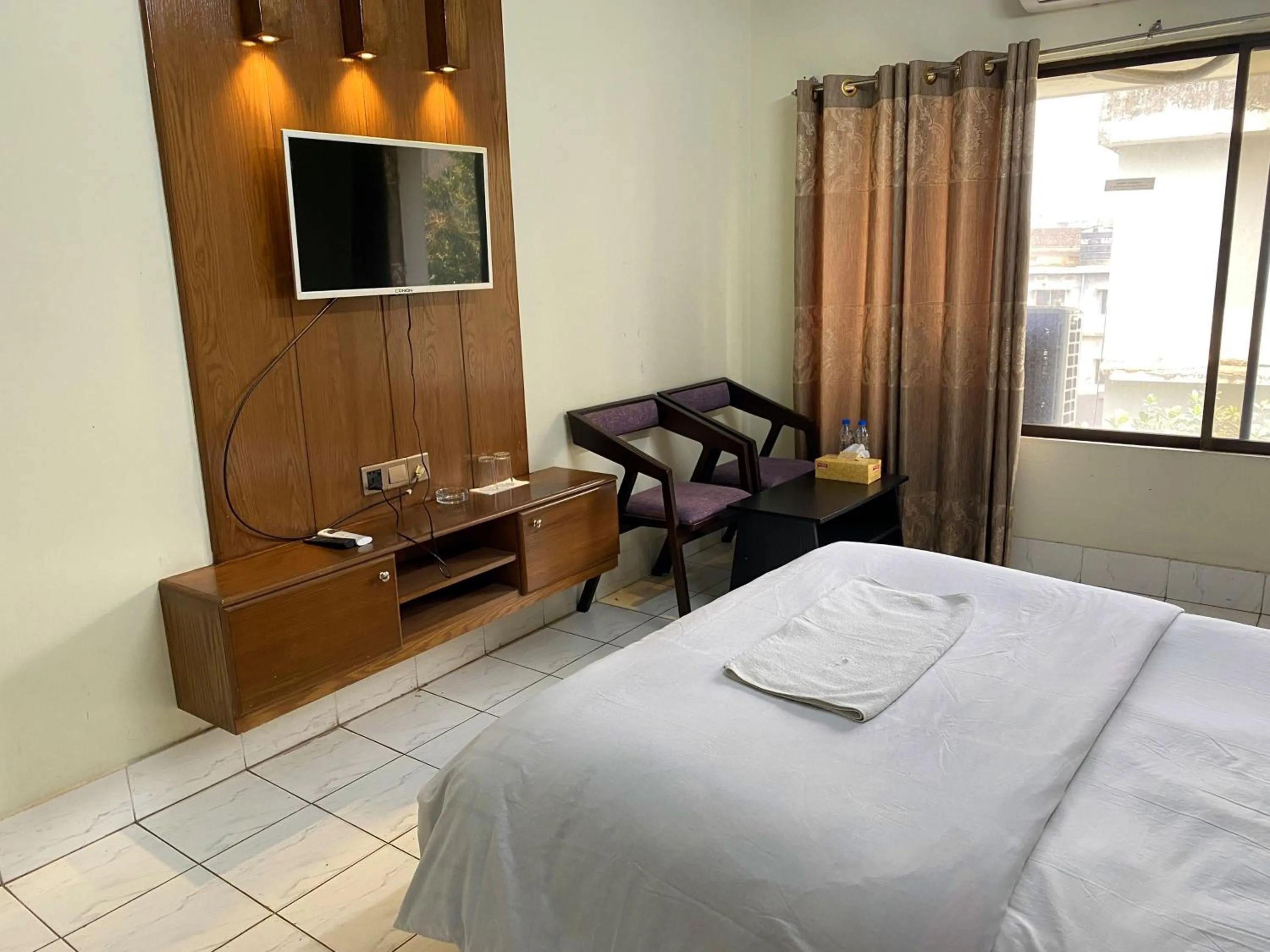 Bed in Hotel River View