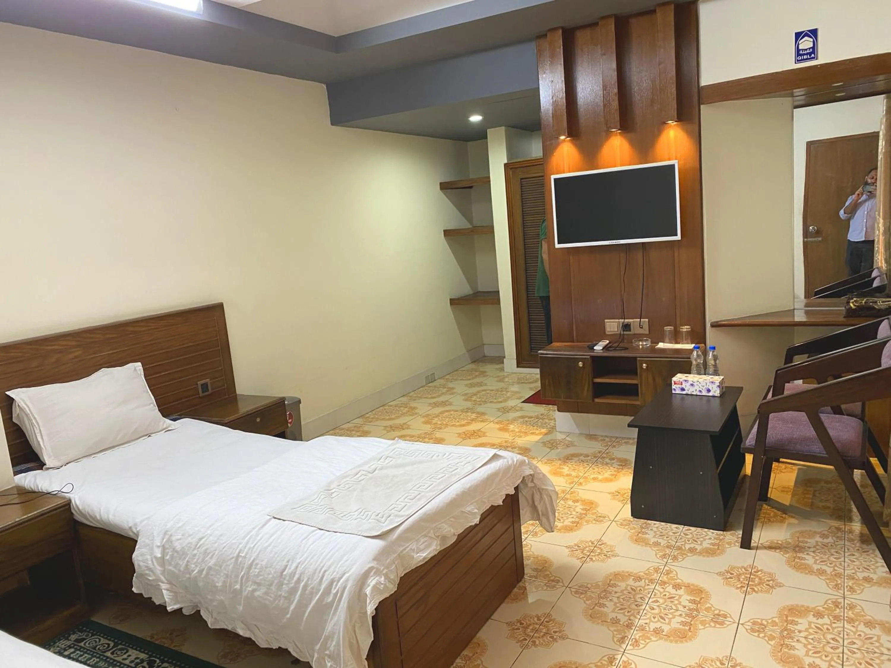 Bed in Hotel River View