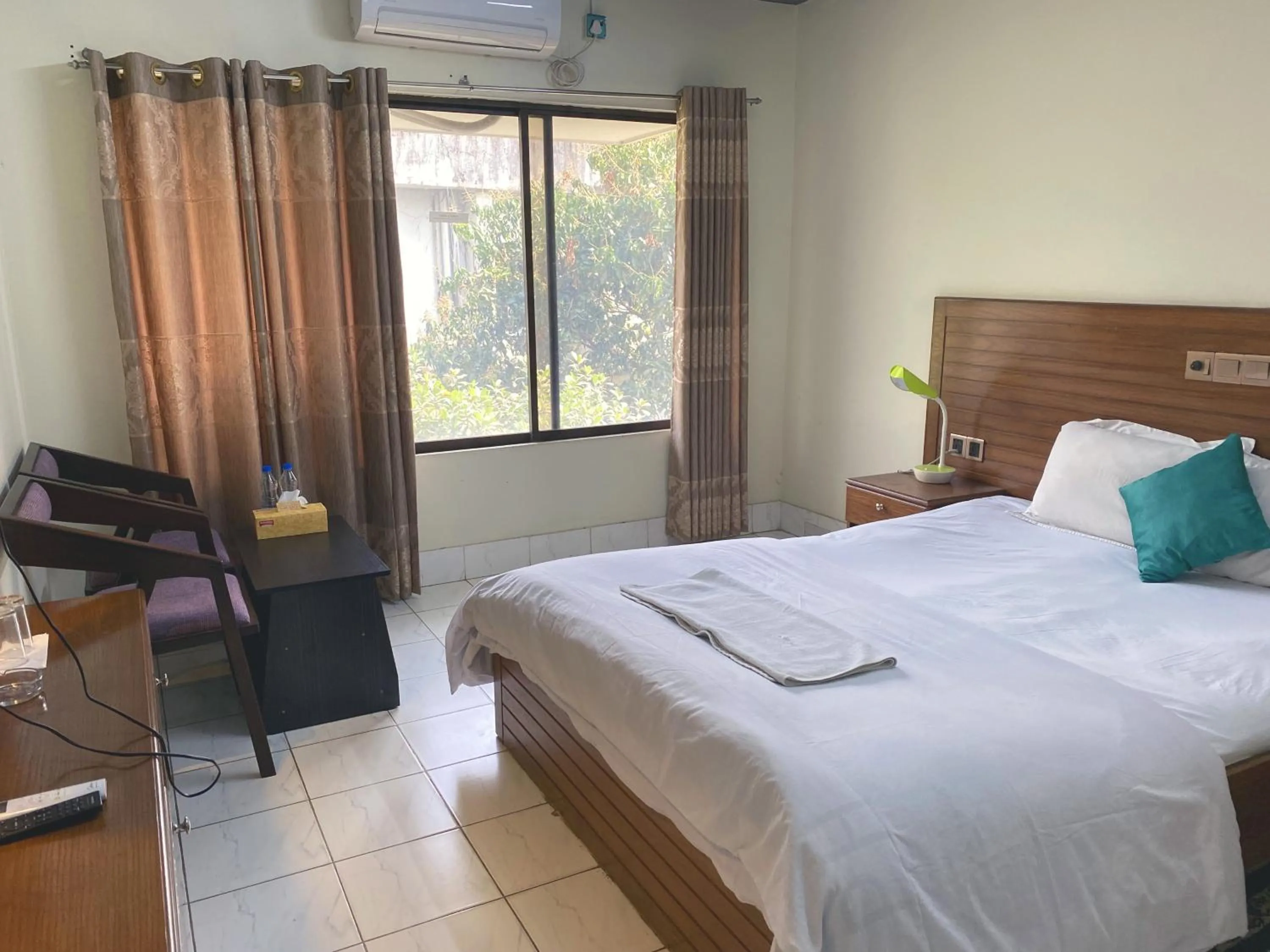 Bed in Hotel River View