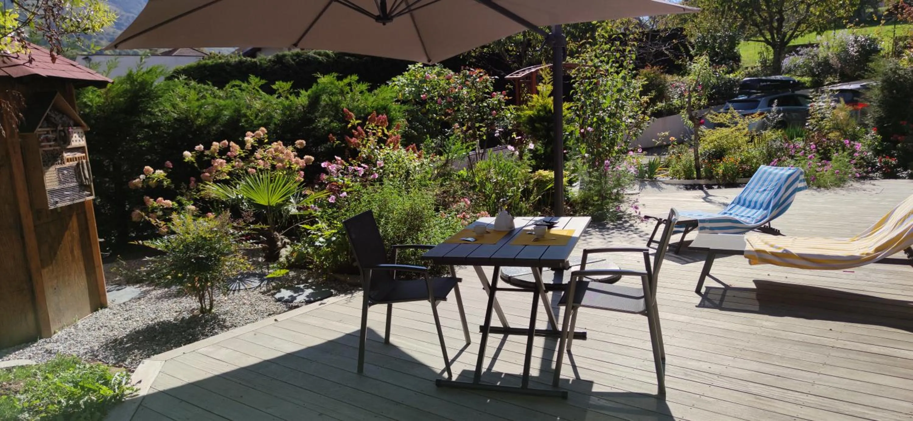 Garden view in Comme une évidence