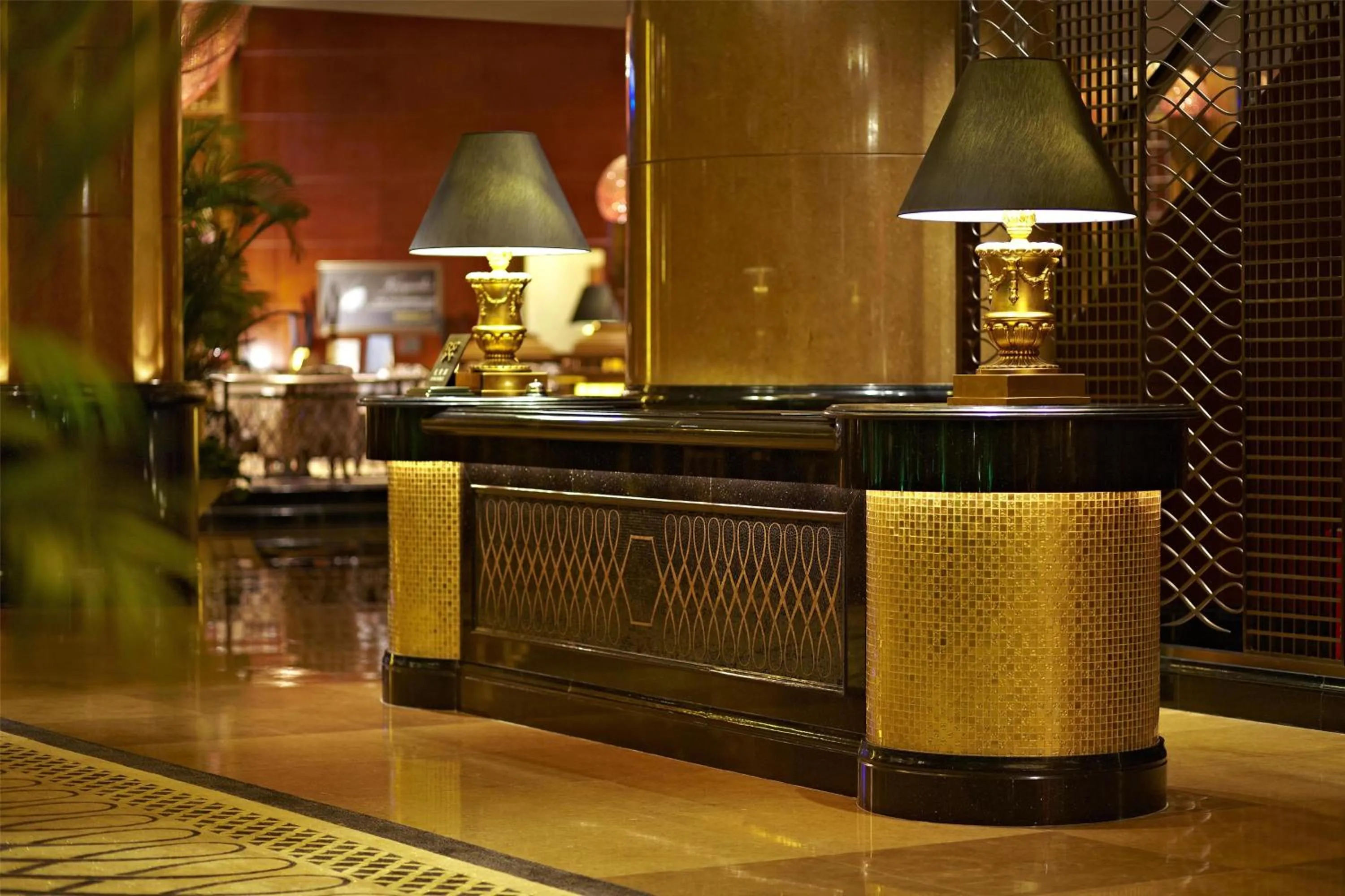 Lobby or reception in Kempinski Hotel Shenzhen