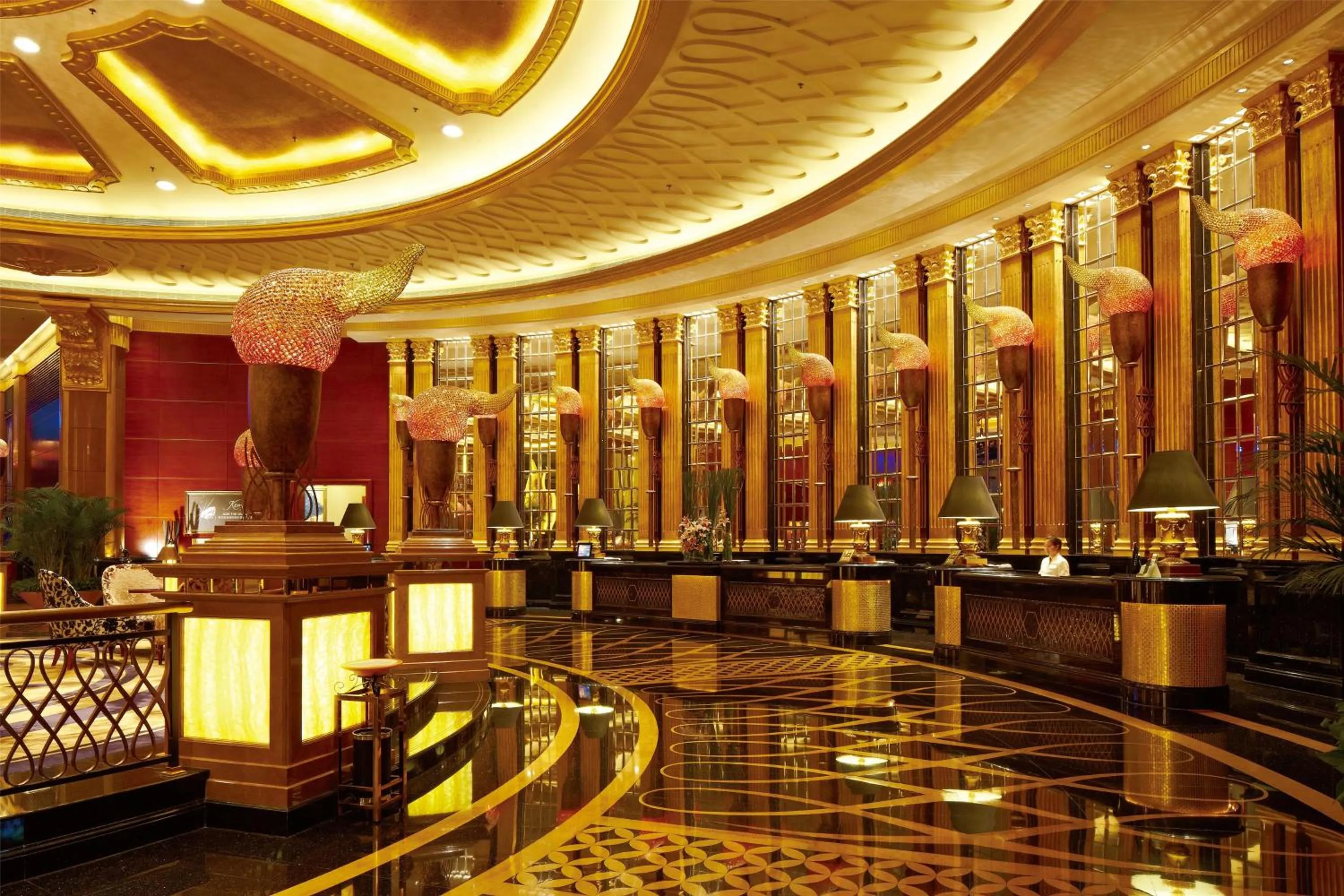 Lobby or reception in Kempinski Hotel Shenzhen
