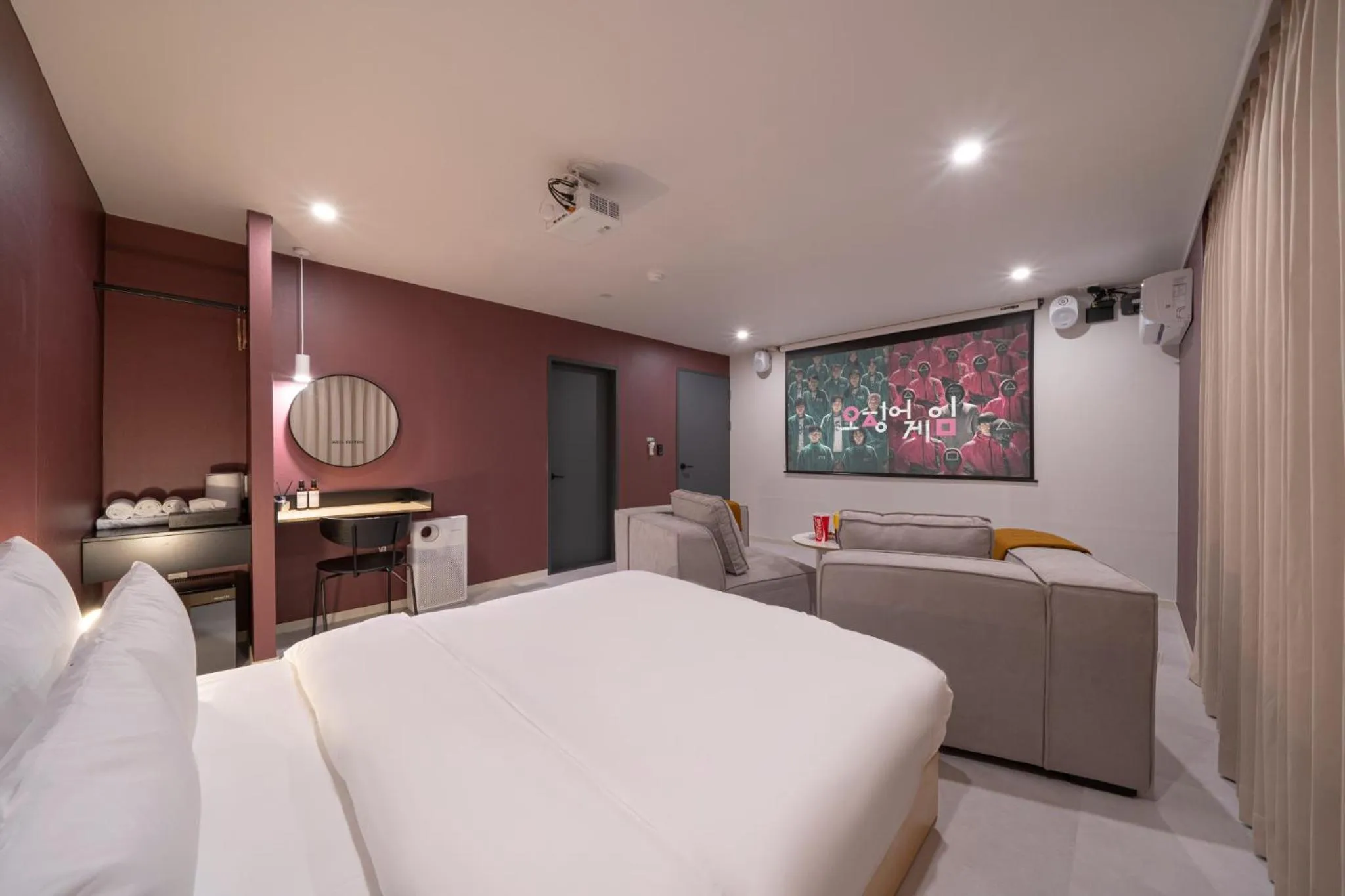 Bed in Object AanK Hotel Gumi