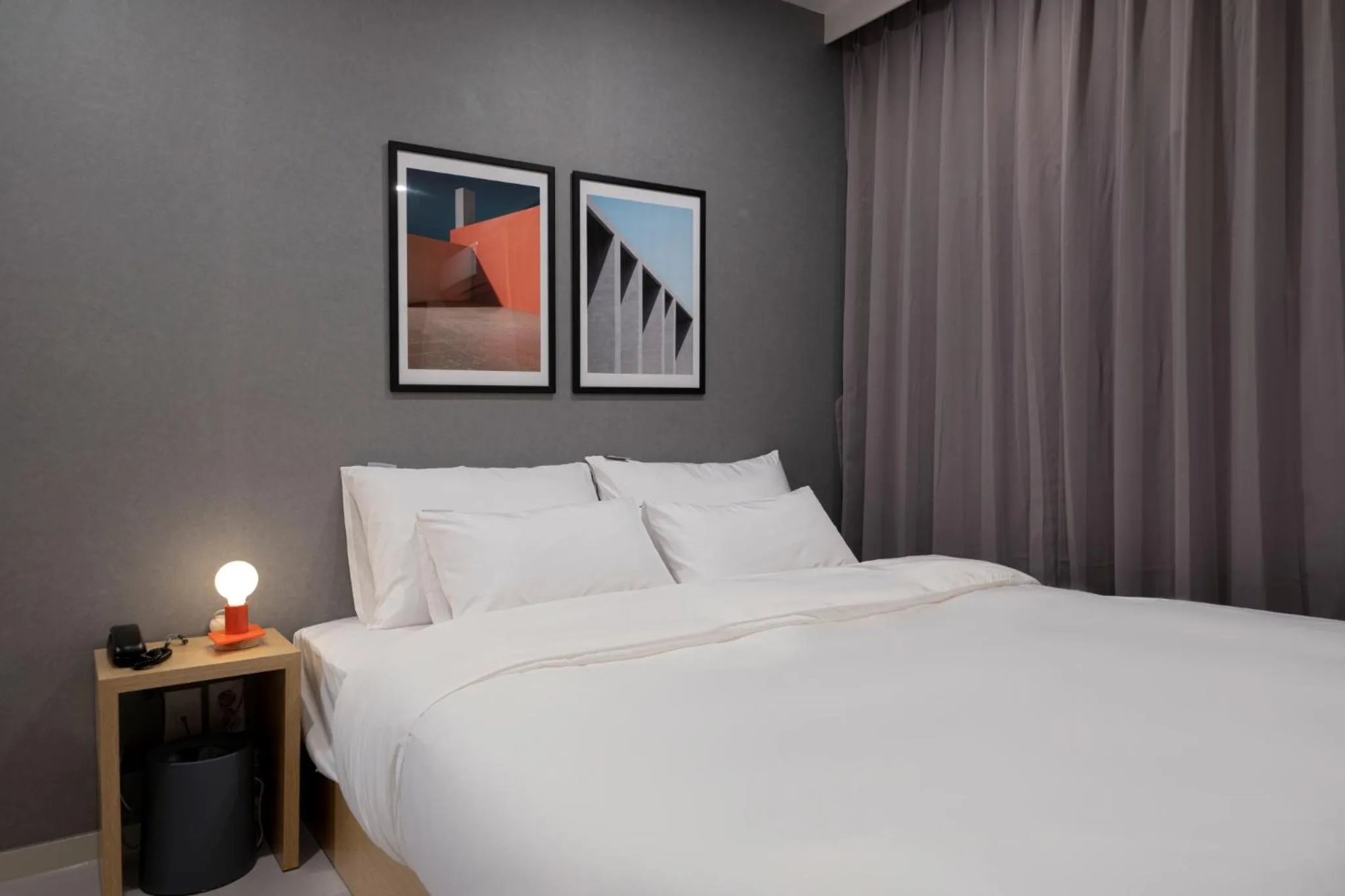 Bed in Object AanK Hotel Gumi