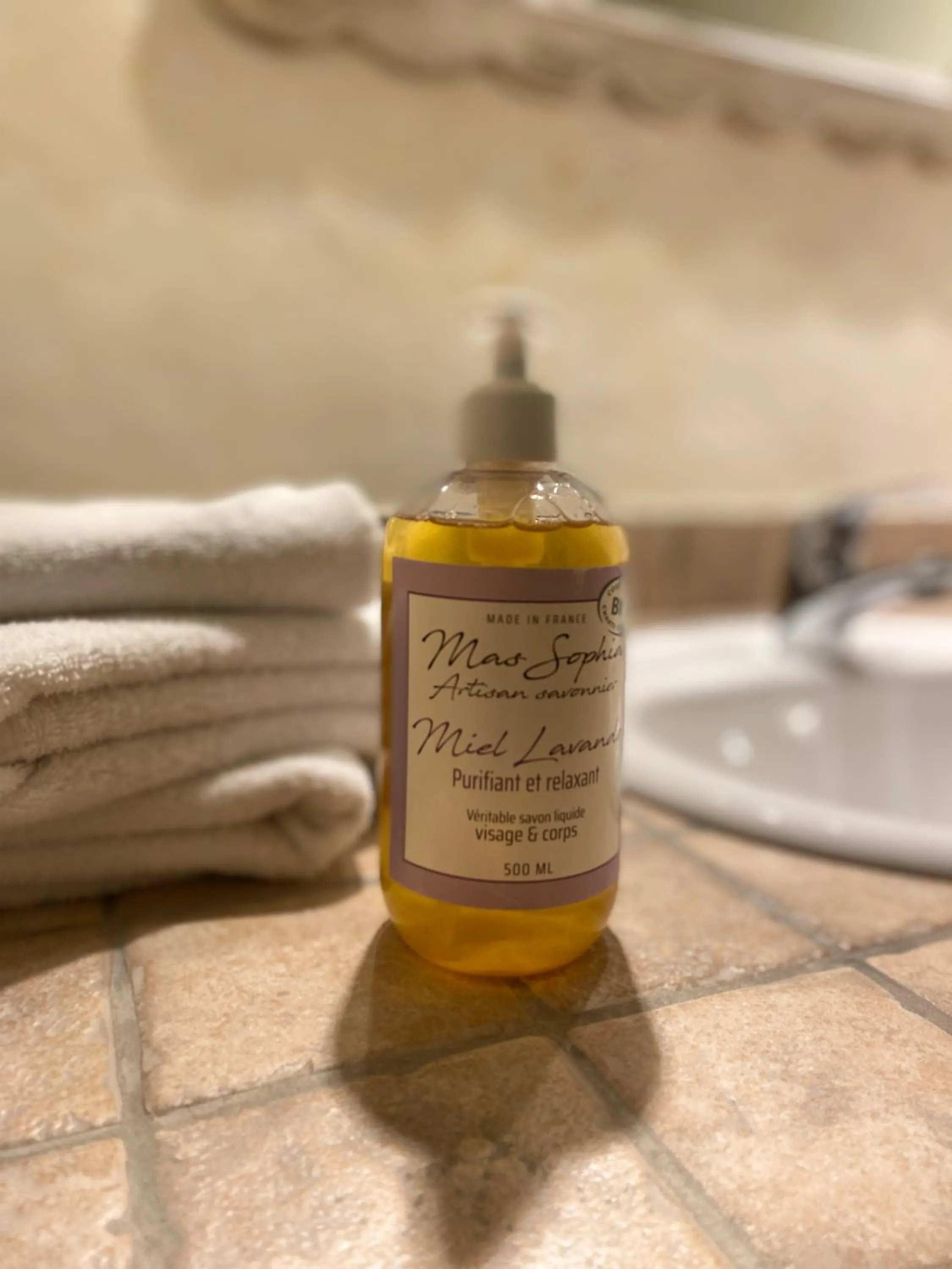 Bathroom in Logis Hôtel Médiéval, Montélimar Nord