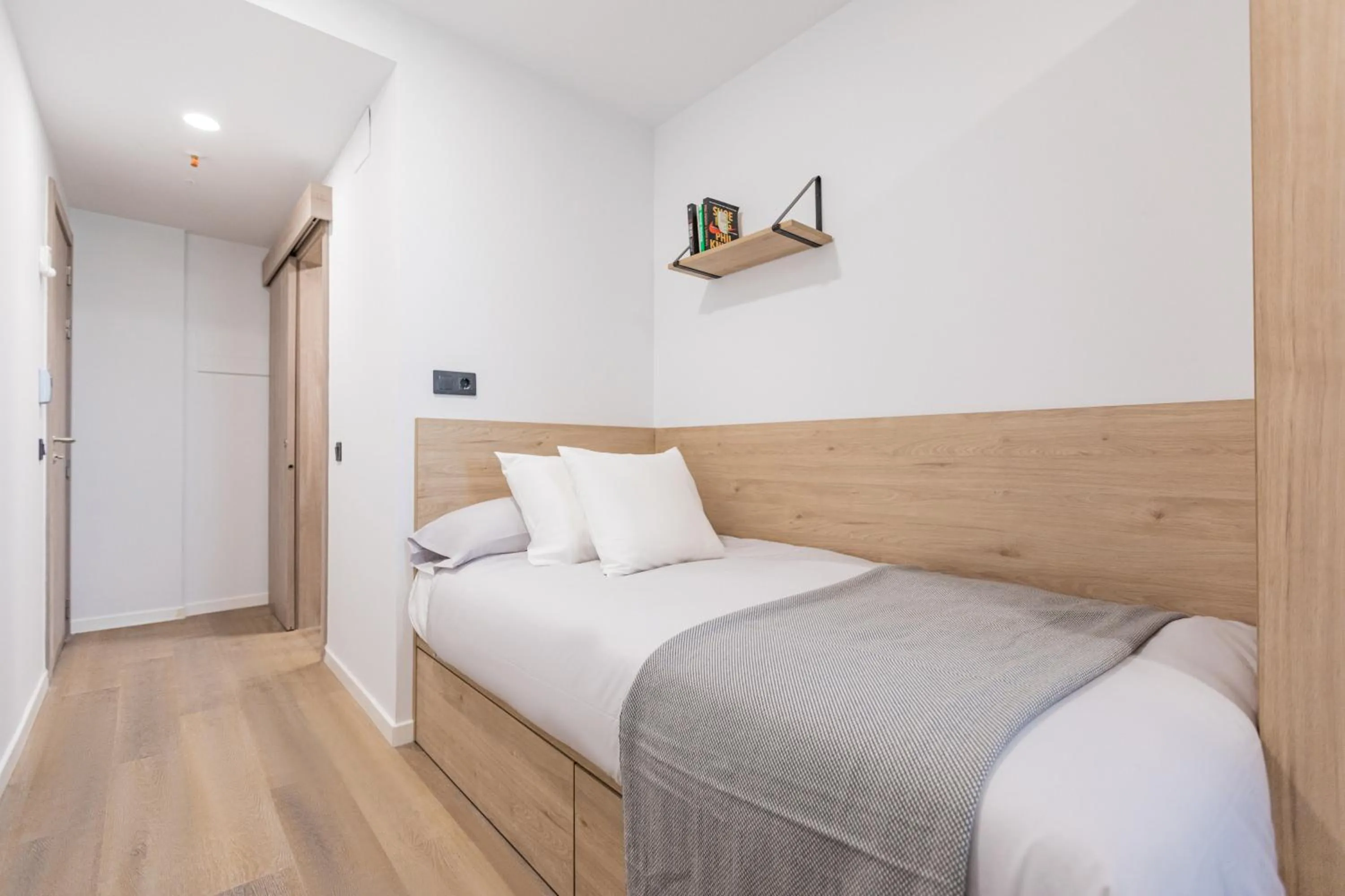 Bed in Micampus Santander Student Residence