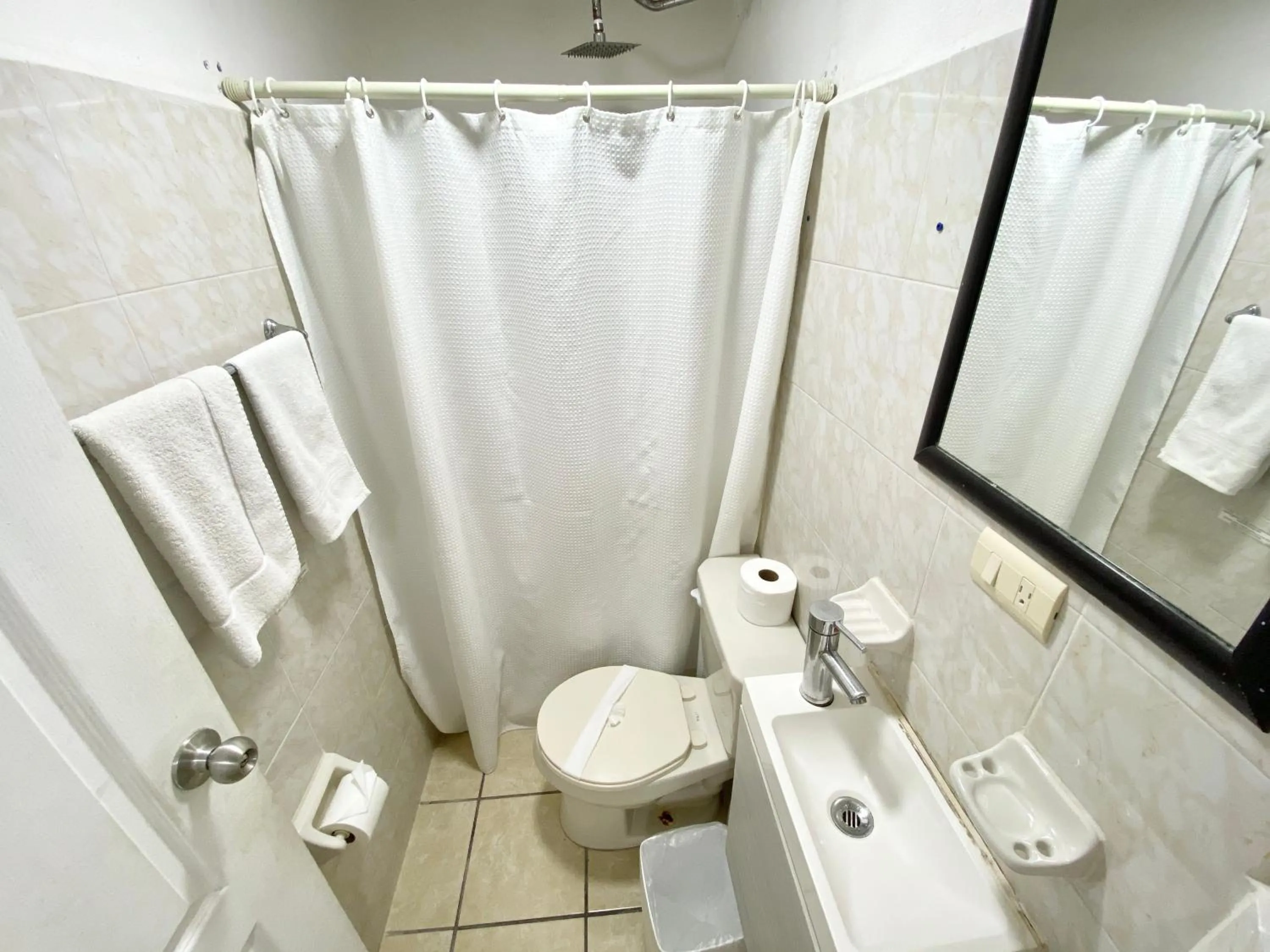 Shower in Coco Suites by Andiani Travel