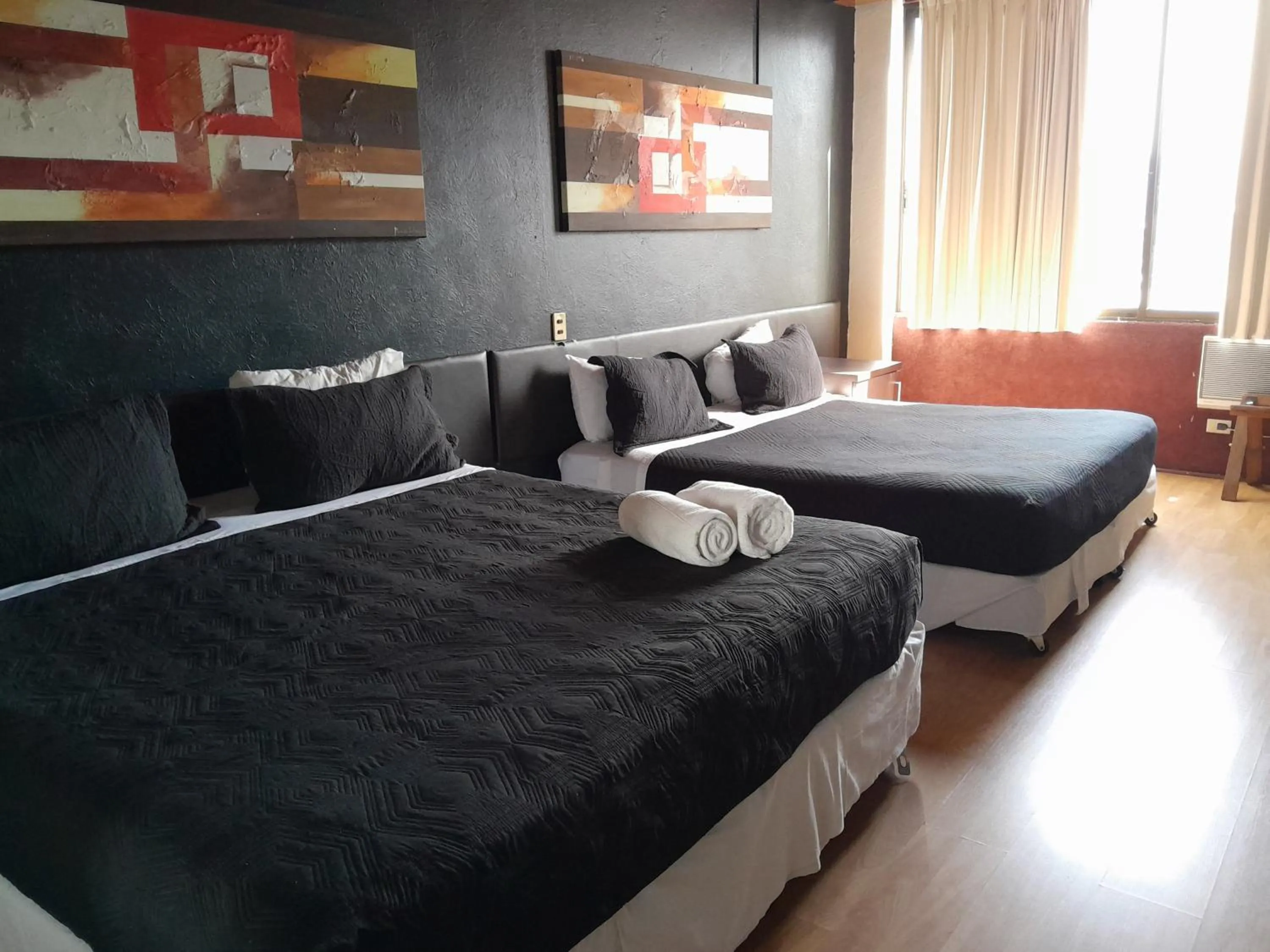 Bed in Hotel Sonetto