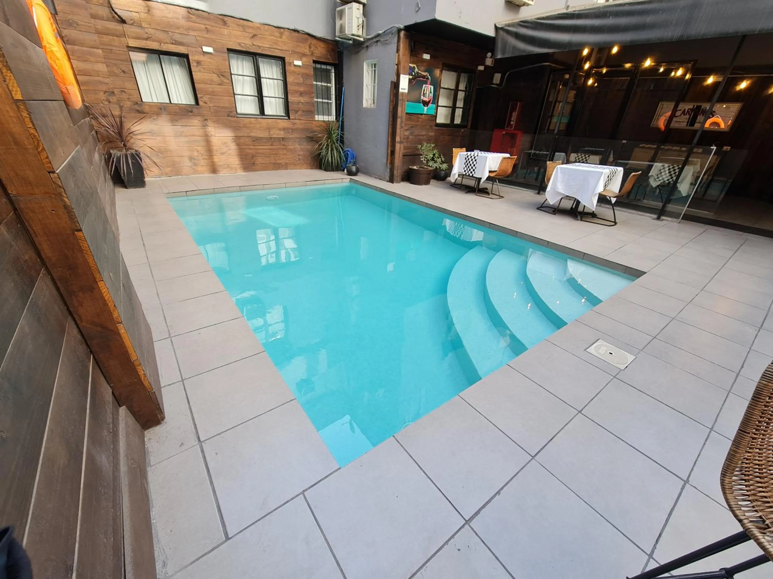 Pool view in Hotel Sonetto