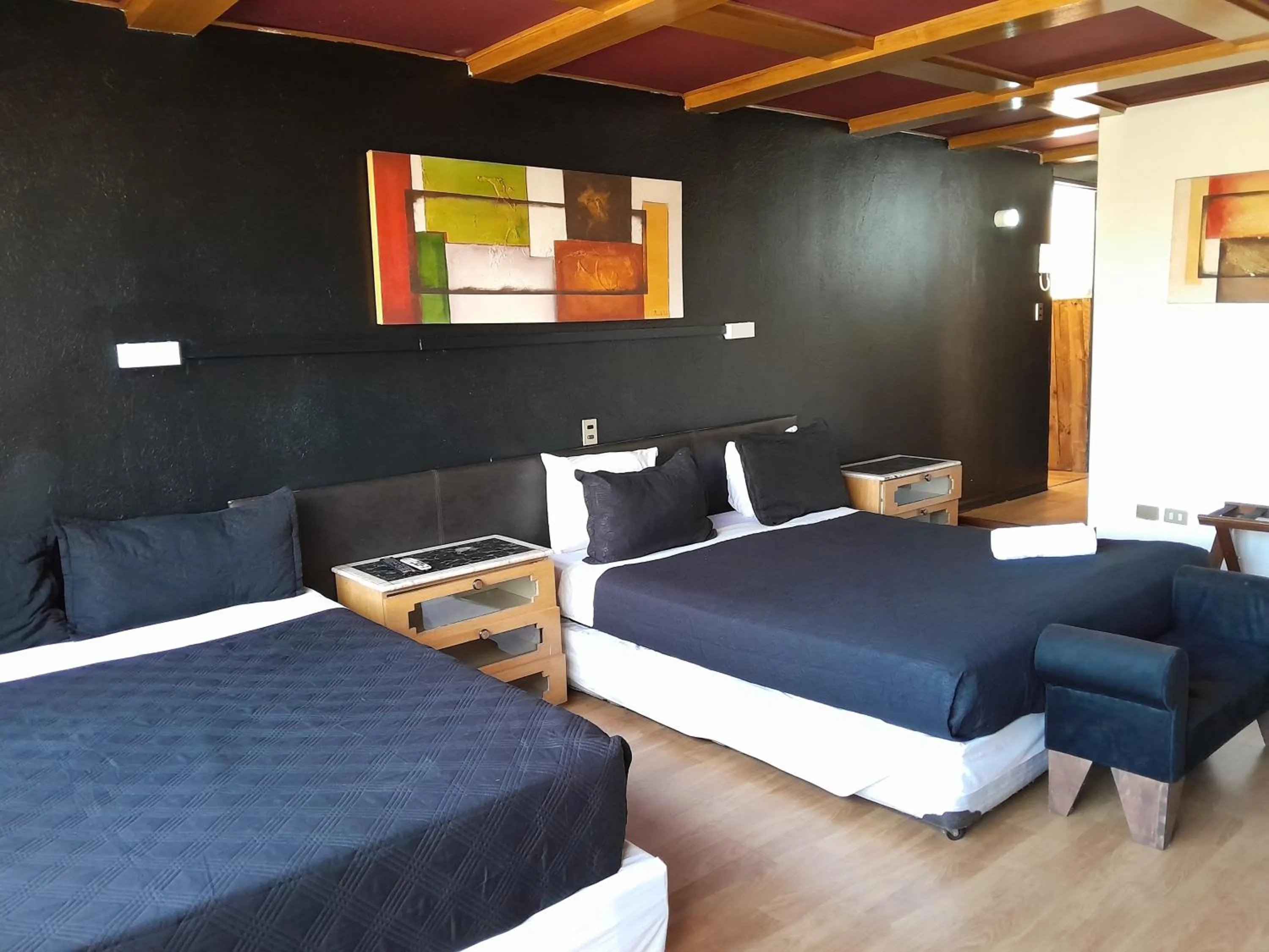 Bed in Hotel Sonetto