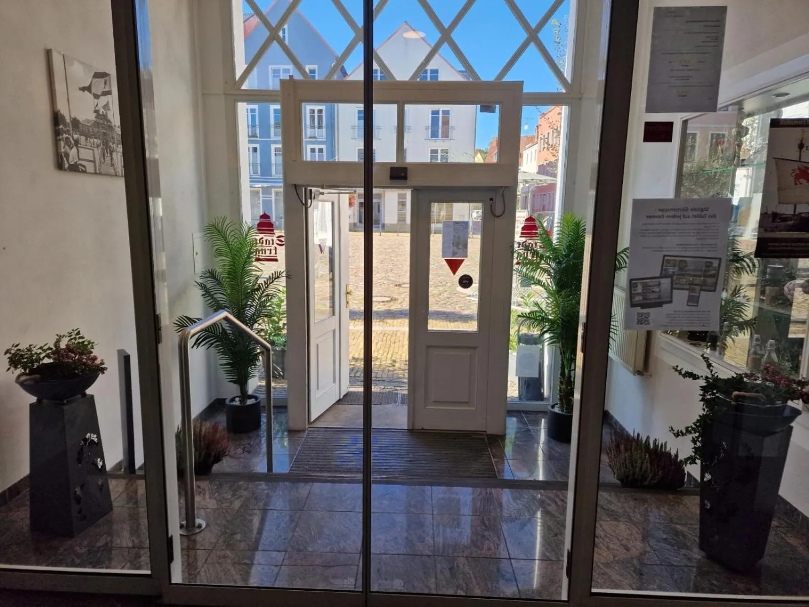 Lobby or reception in Hotel Am Markt & Brauhaus Stadtkrug