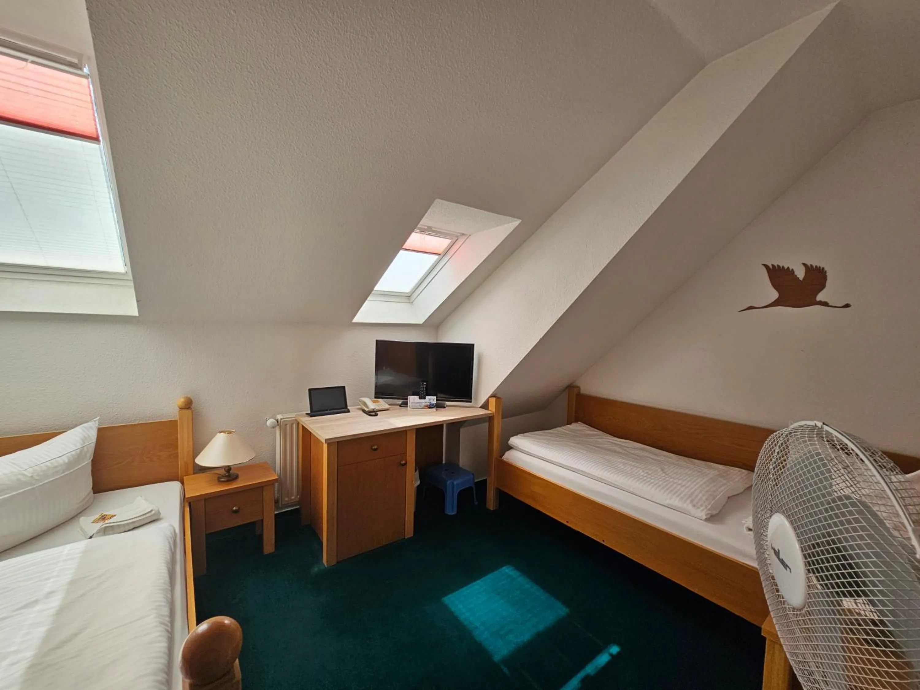 Bed in Hotel Am Markt & Brauhaus Stadtkrug