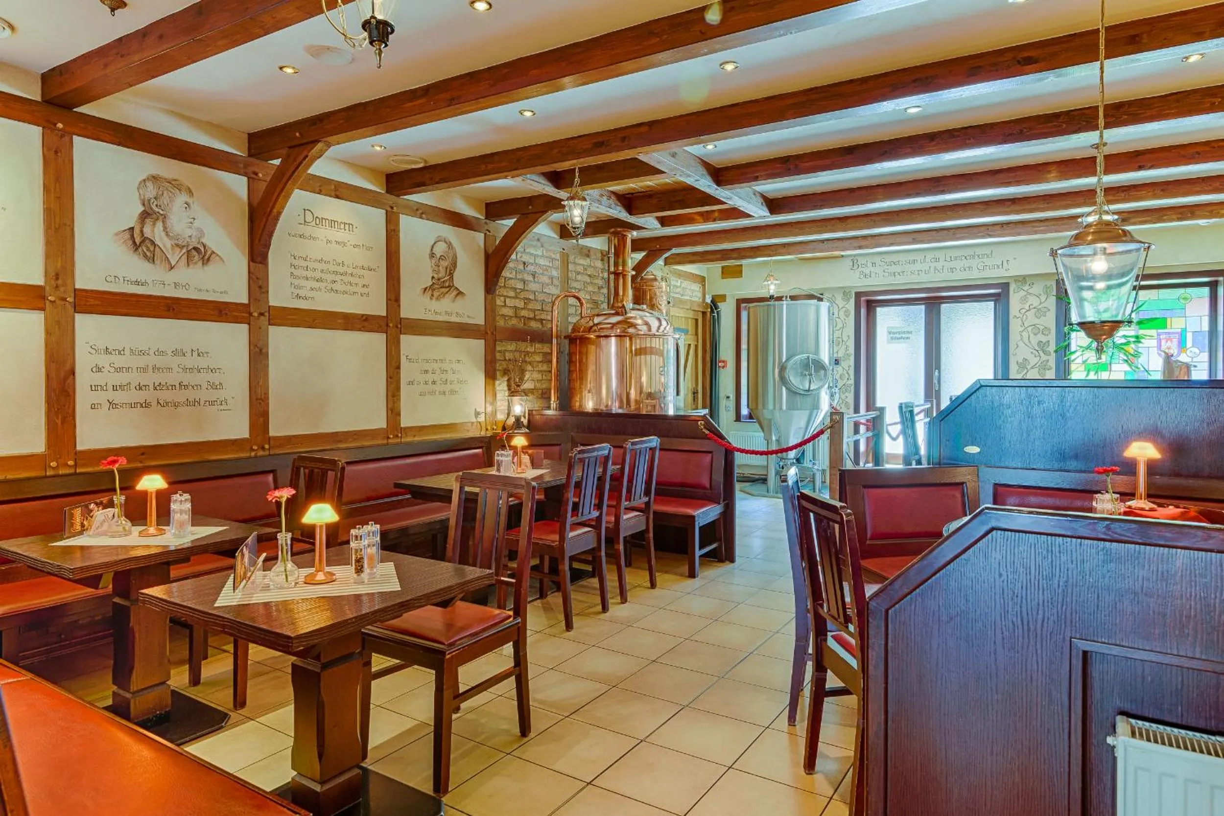 Restaurant/places to eat in Hotel Am Markt & Brauhaus Stadtkrug