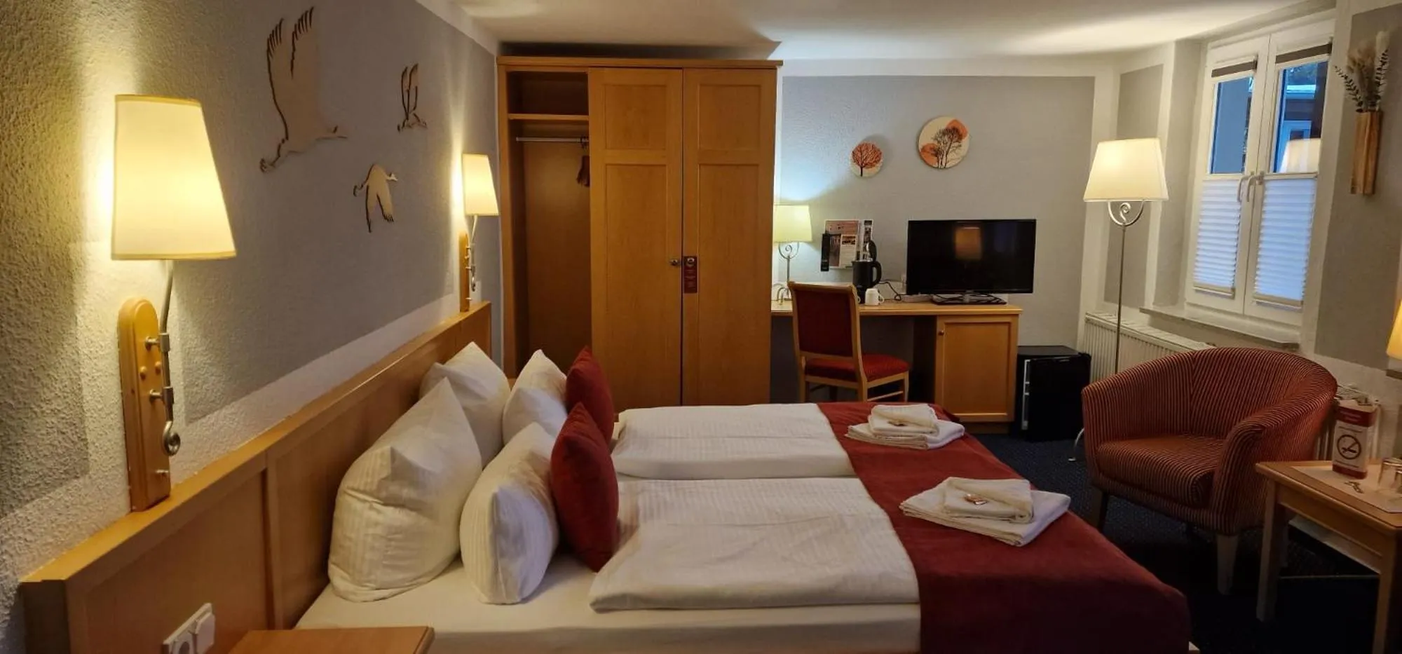 Bed in Hotel Am Markt & Brauhaus Stadtkrug