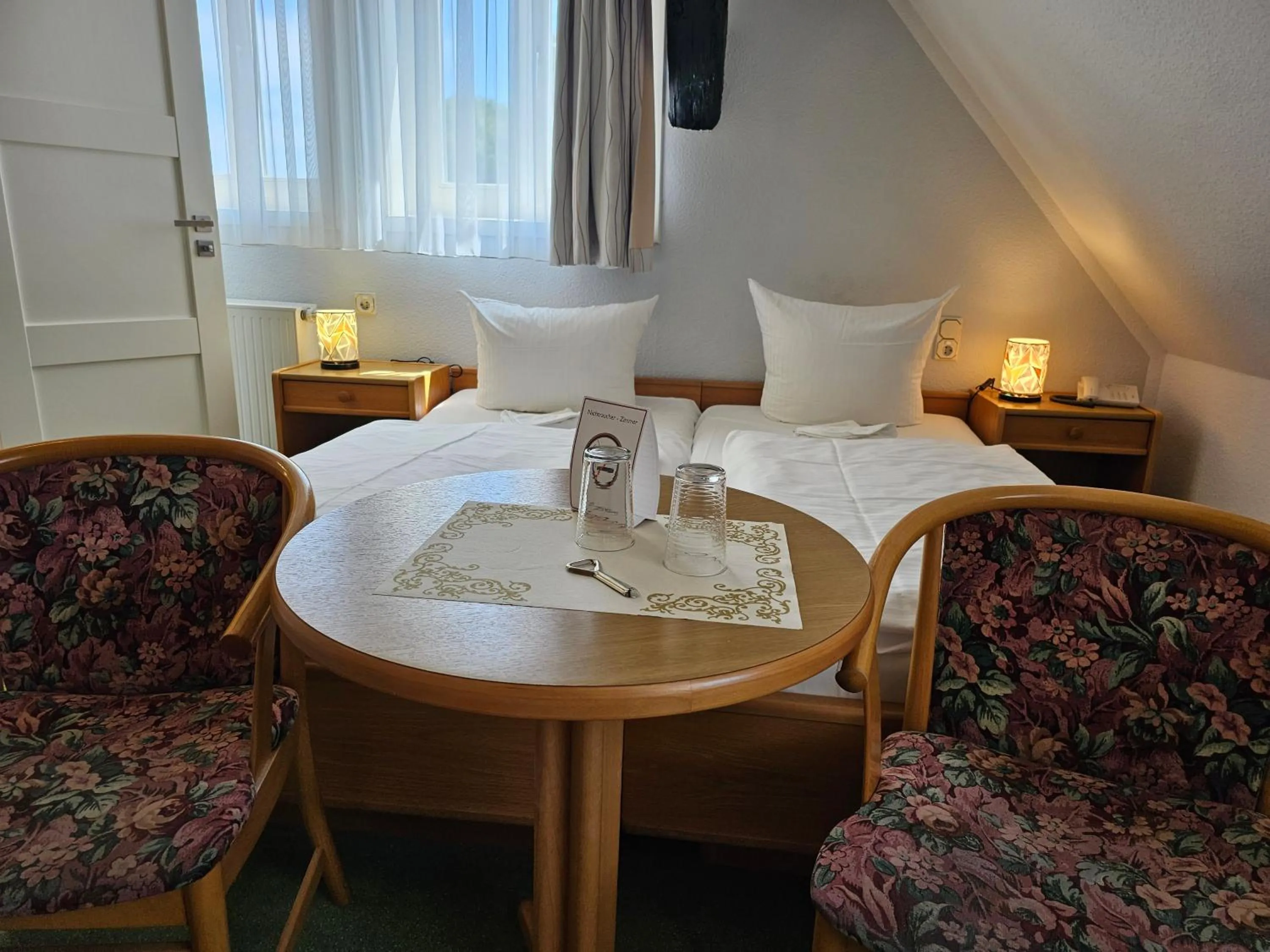 Bed in Hotel Am Markt & Brauhaus Stadtkrug