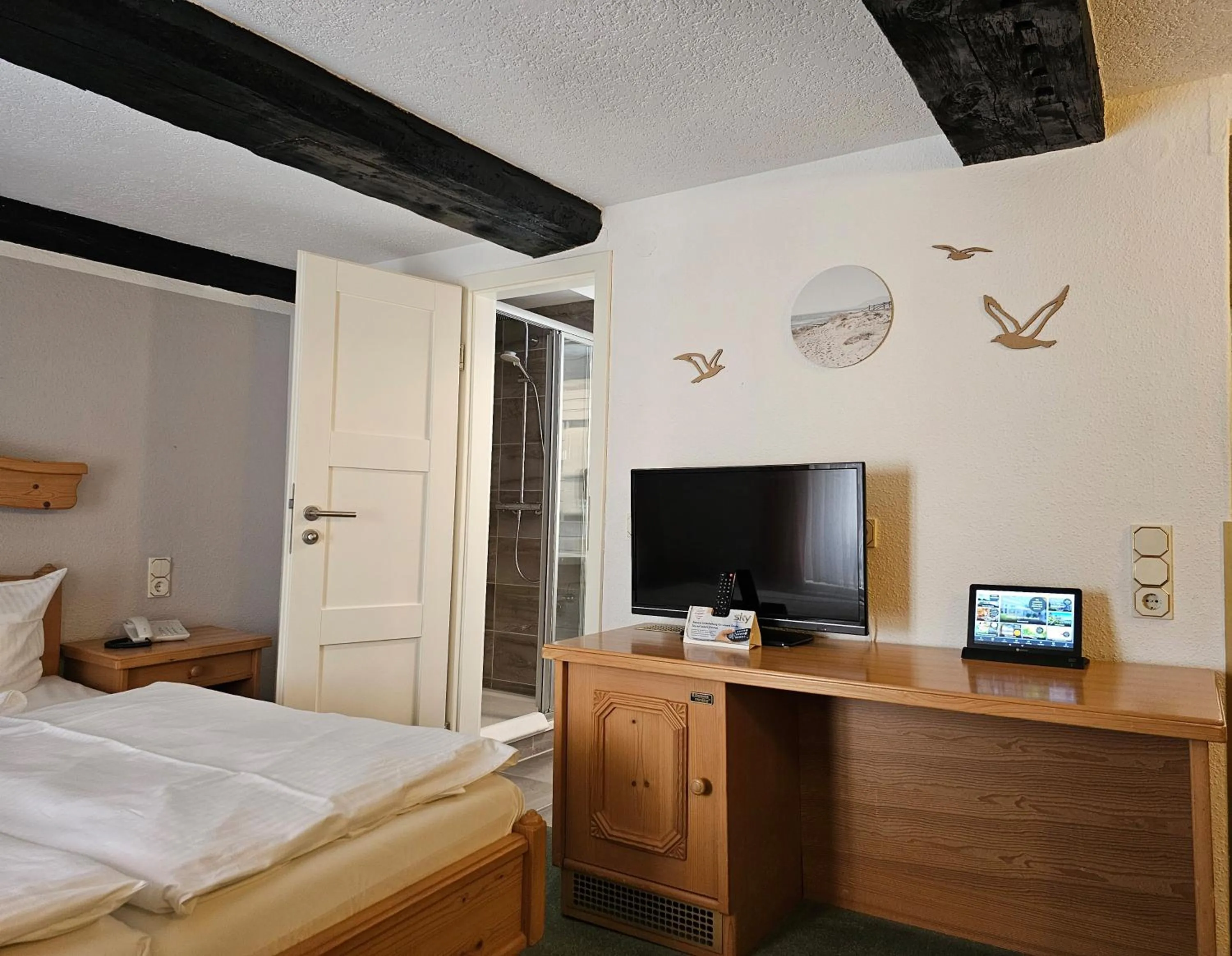 Bed in Hotel Am Markt & Brauhaus Stadtkrug