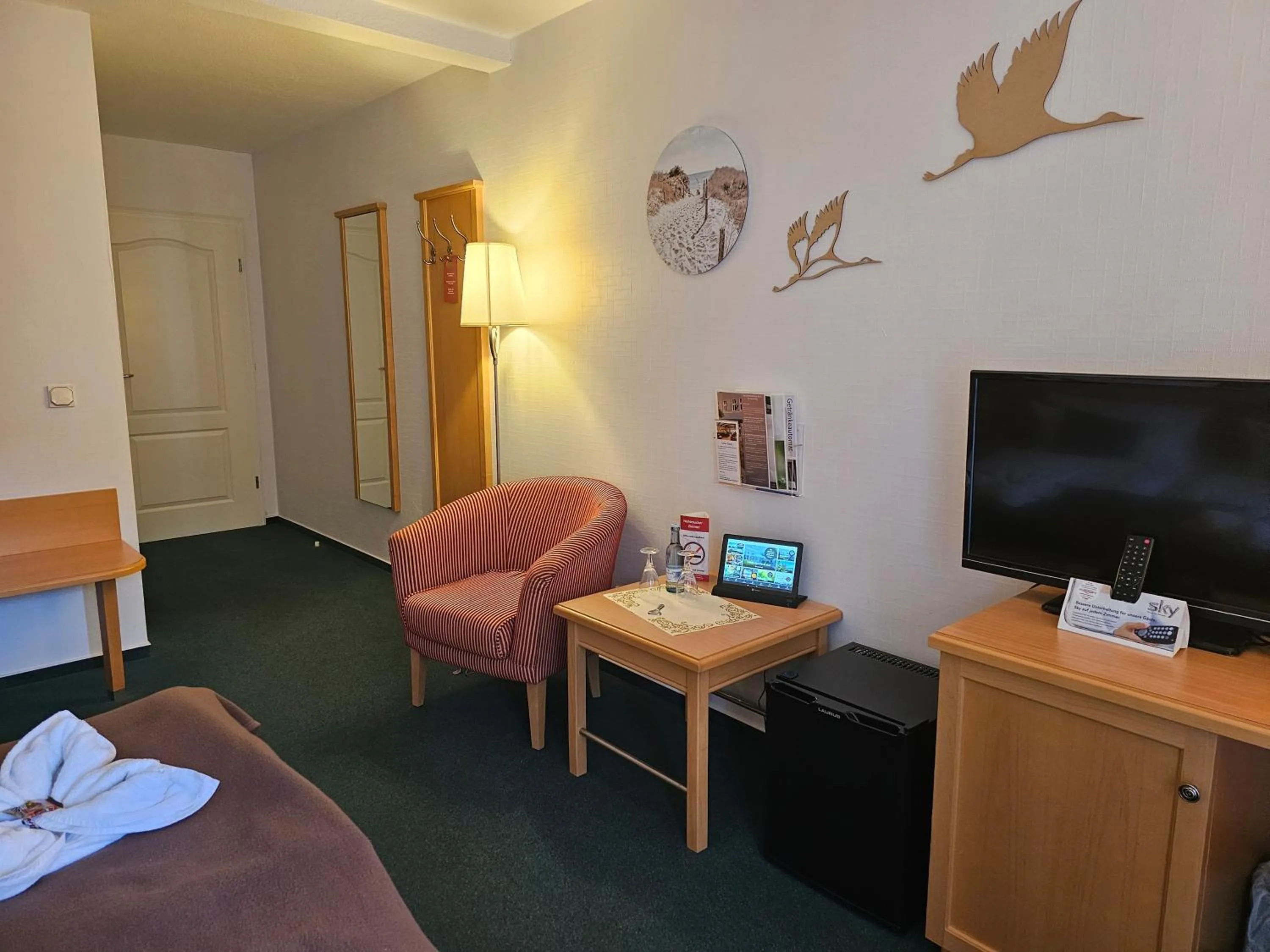 Bed in Hotel Am Markt & Brauhaus Stadtkrug