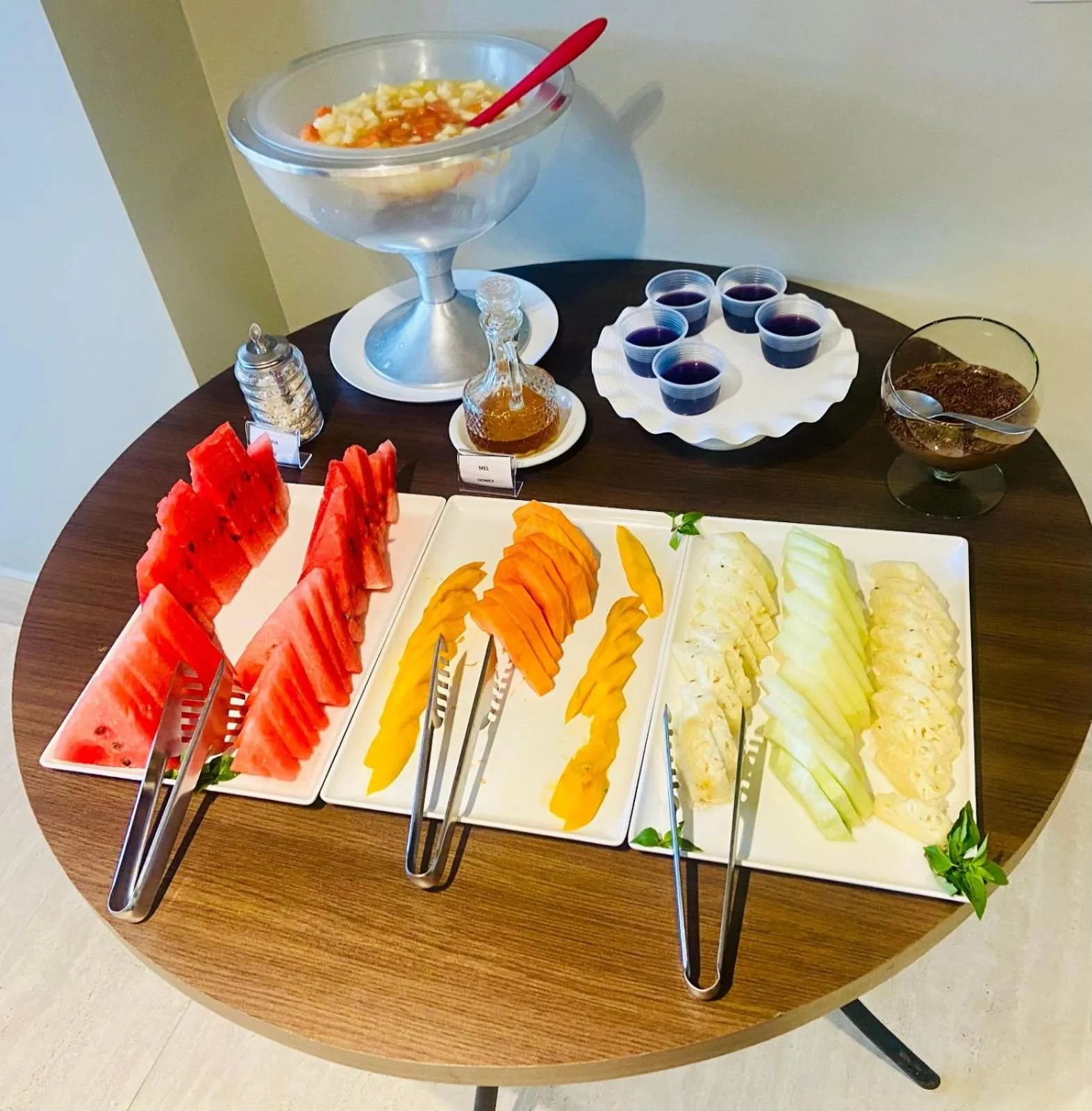 Food close-up in Alfa Plaza Hotel