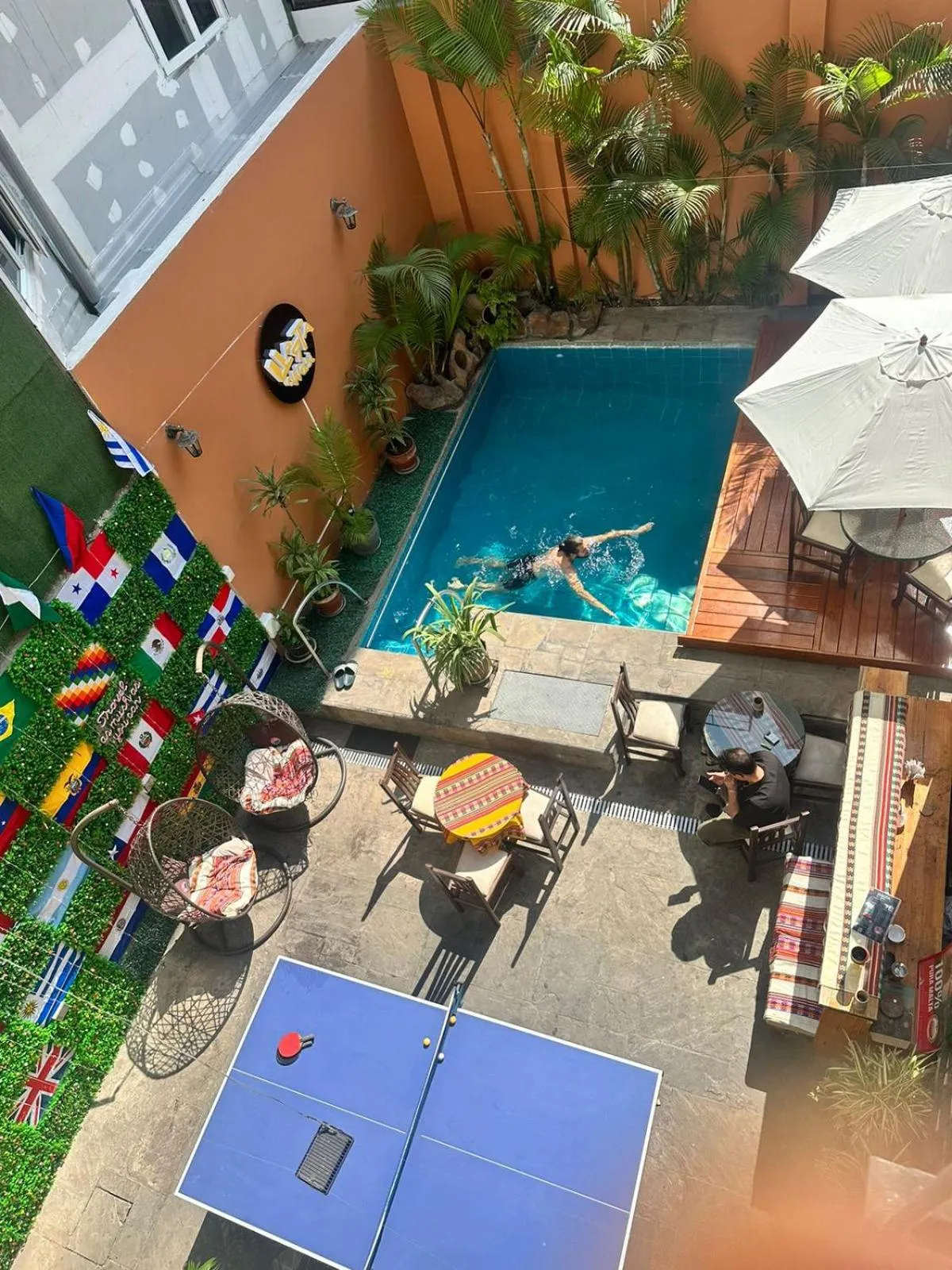 Swimming pool in Llaqta Wasi