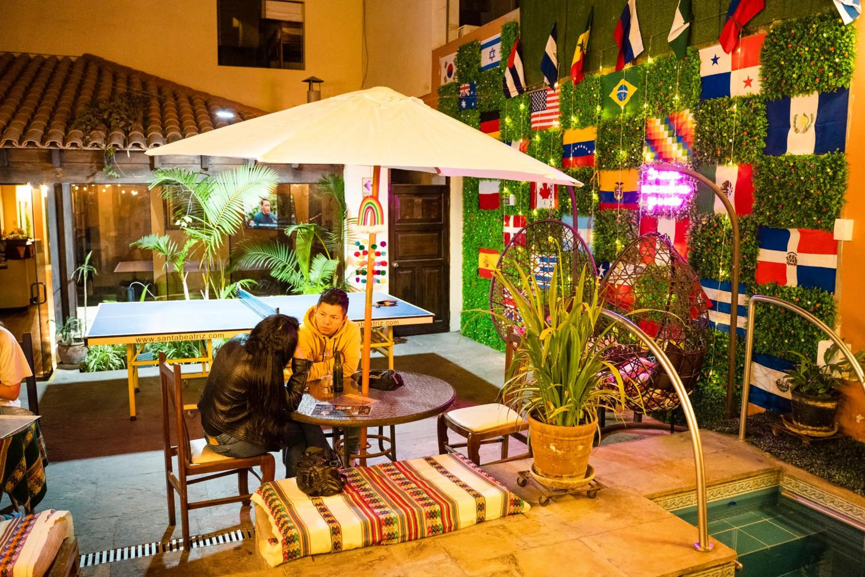 Swimming pool in Llaqta Wasi