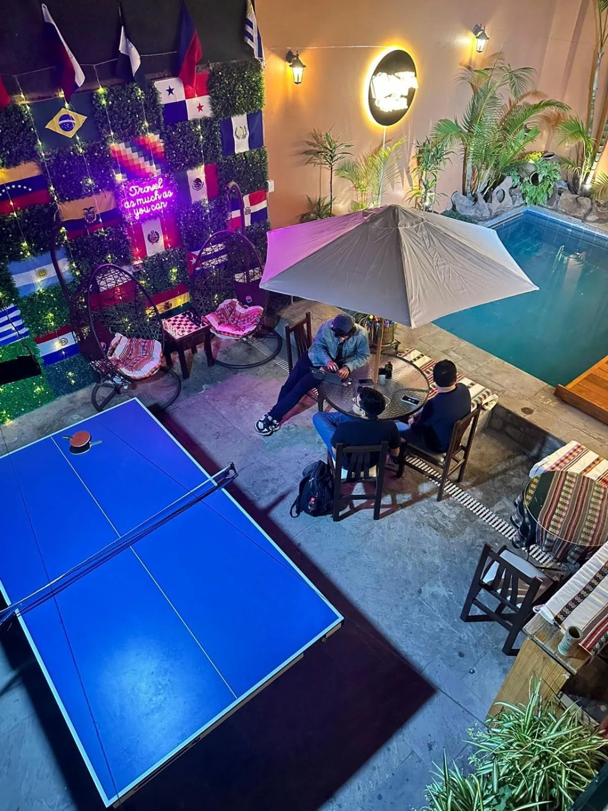 Swimming pool in Llaqta Wasi