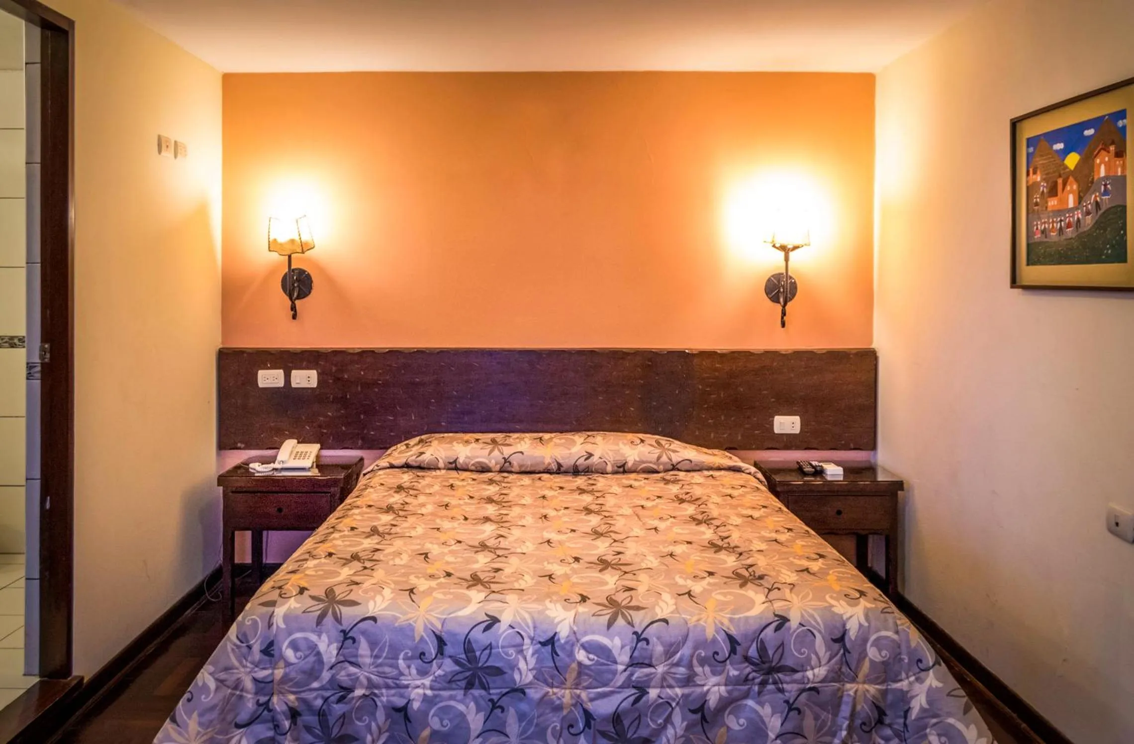 Photo of the whole room, Bed in Llaqta Wasi