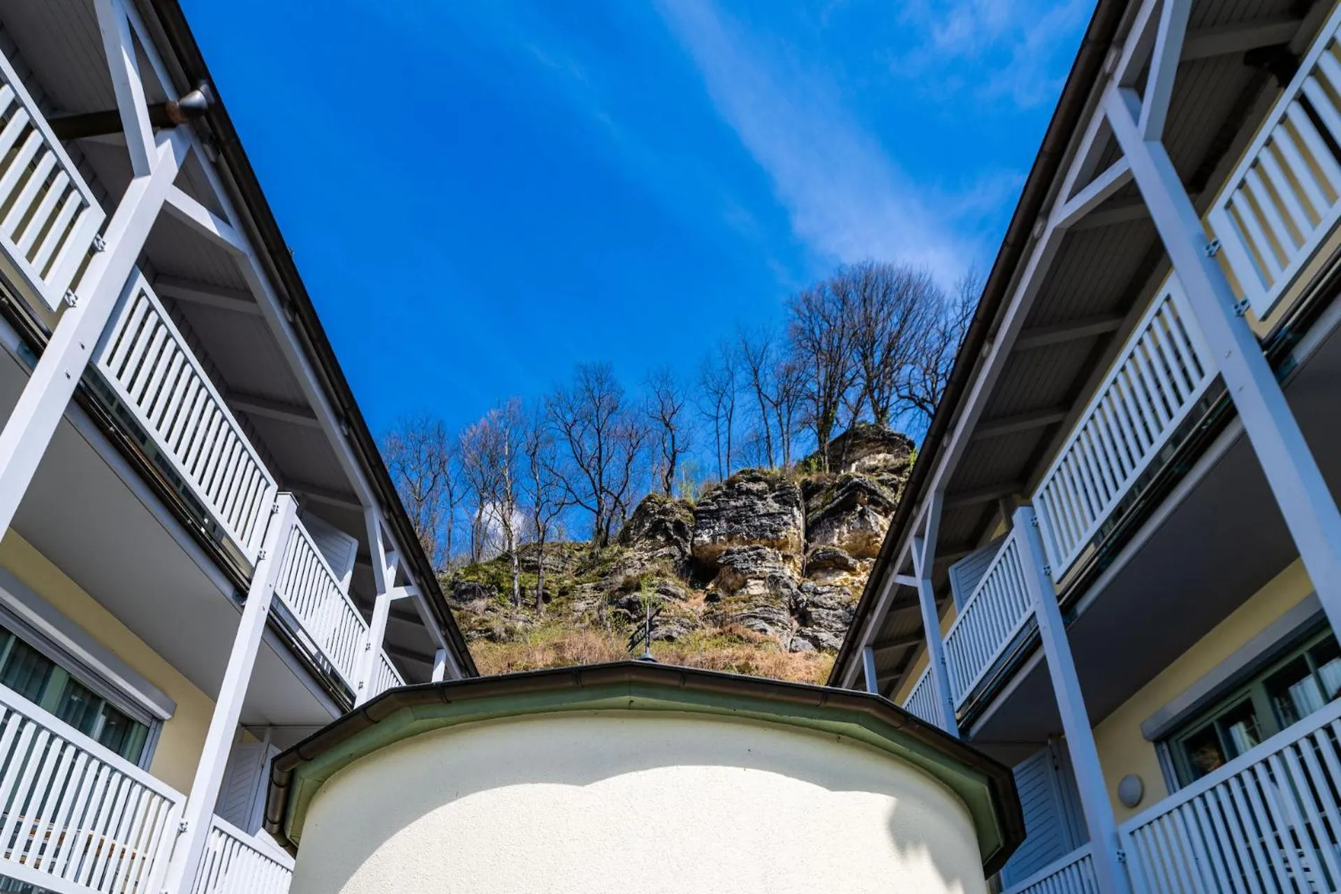 Balcony/Terrace in Zeitgeist Rathen by STEIGER Hotels
