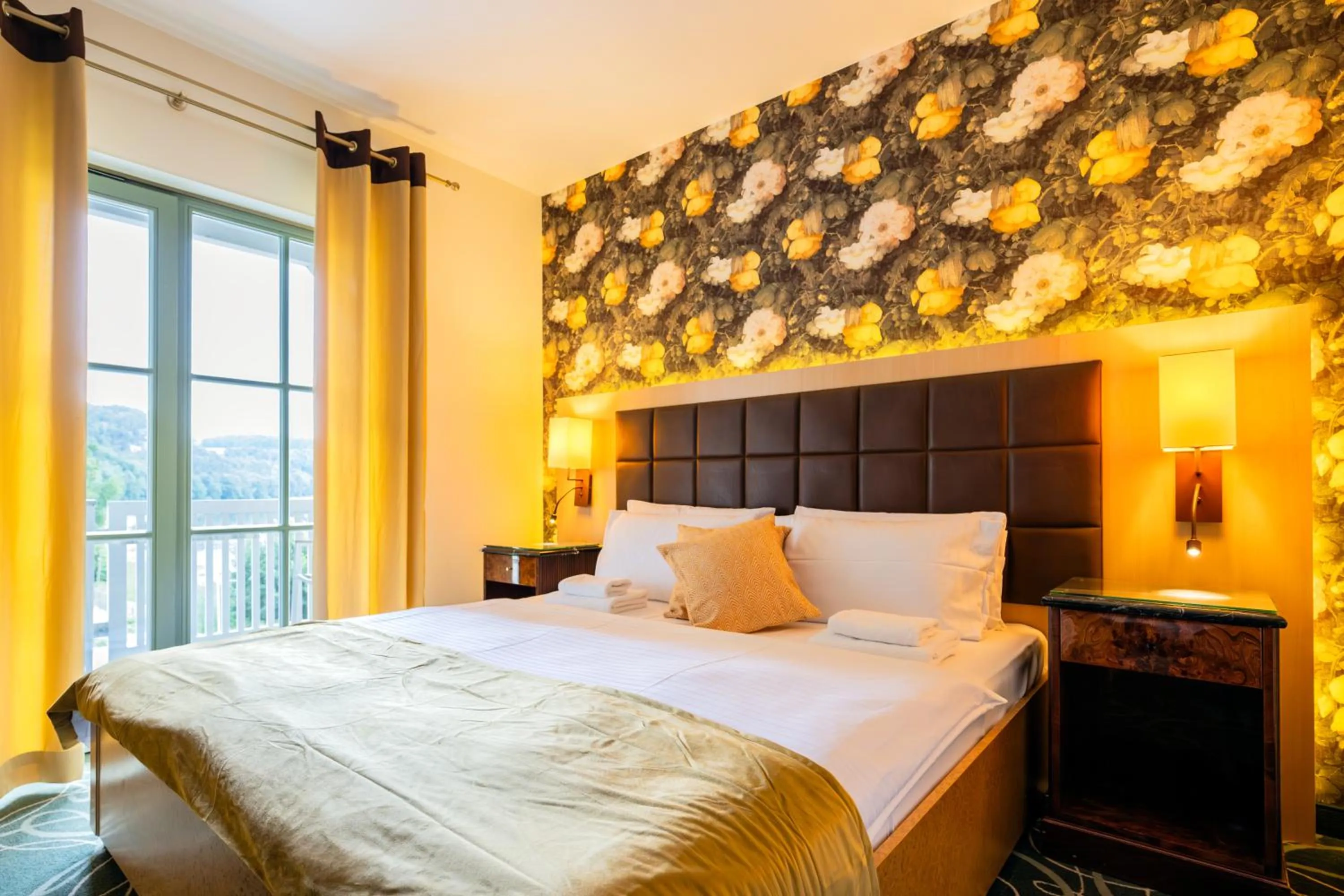Bedroom, Bed in Zeitgeist Rathen by STEIGER Hotels