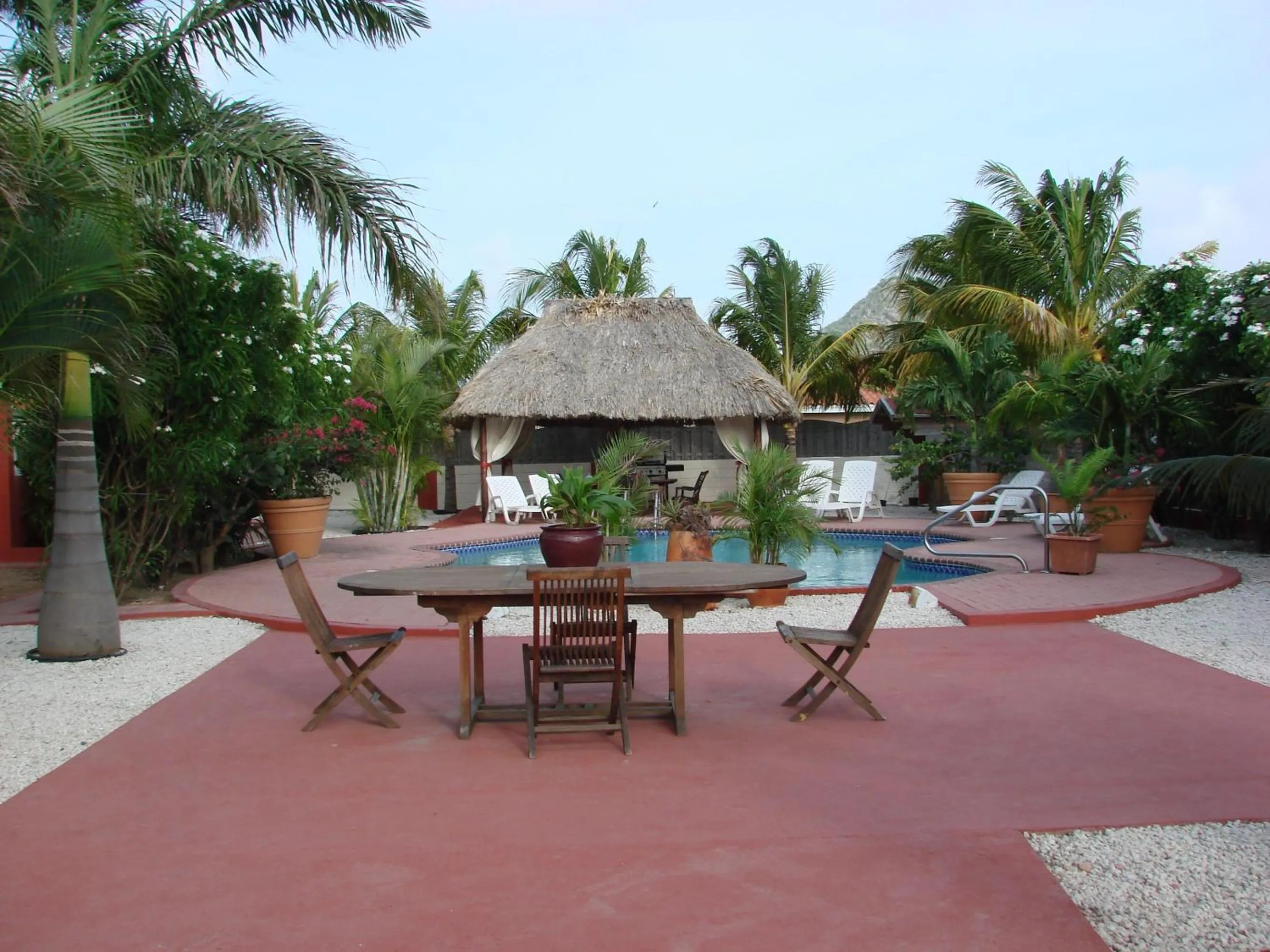 Balcony/Terrace in Cunucu Villas - Aruba Tropical Garden Apartments