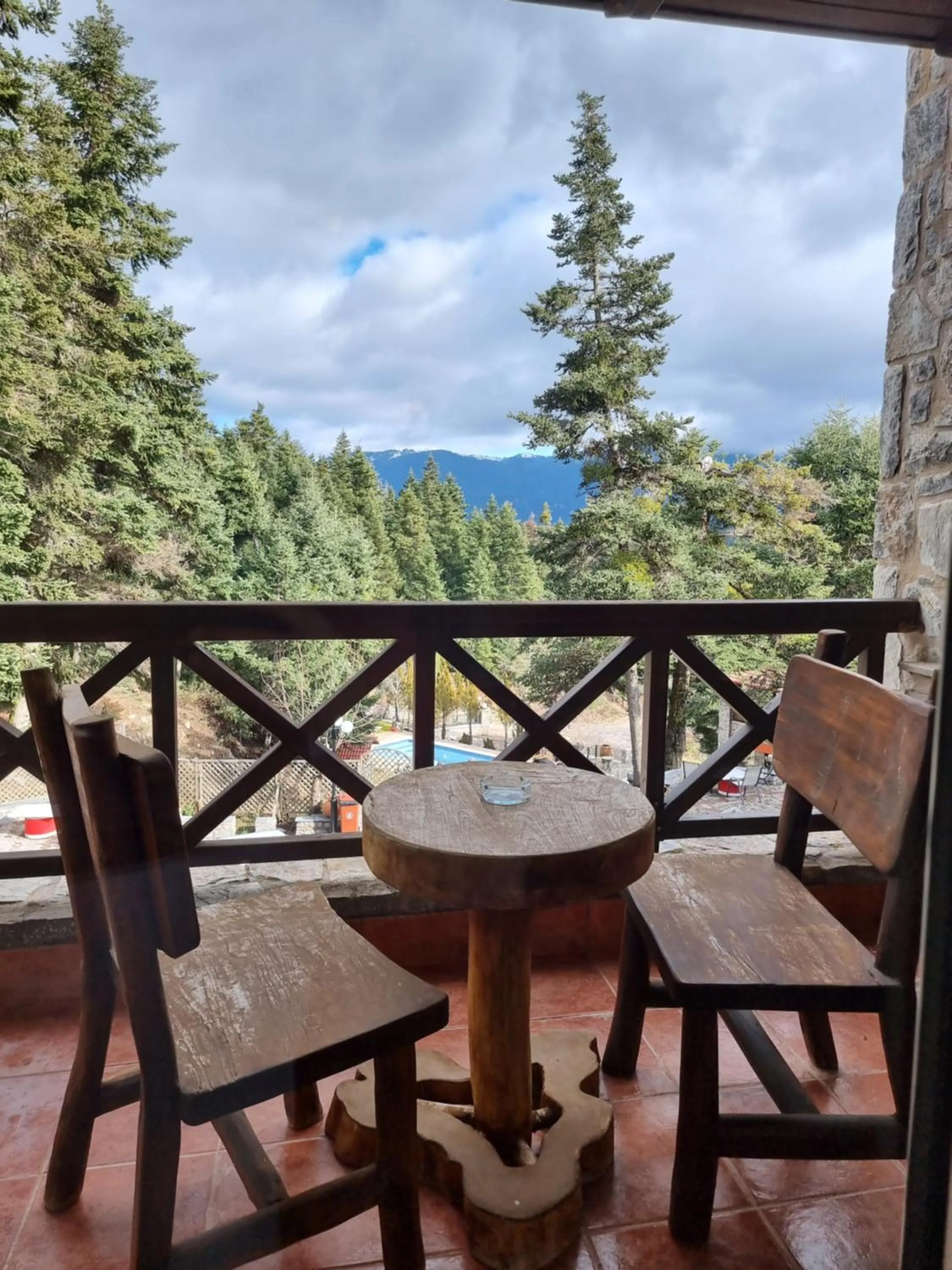 Balcony/Terrace in CHALET ELATI