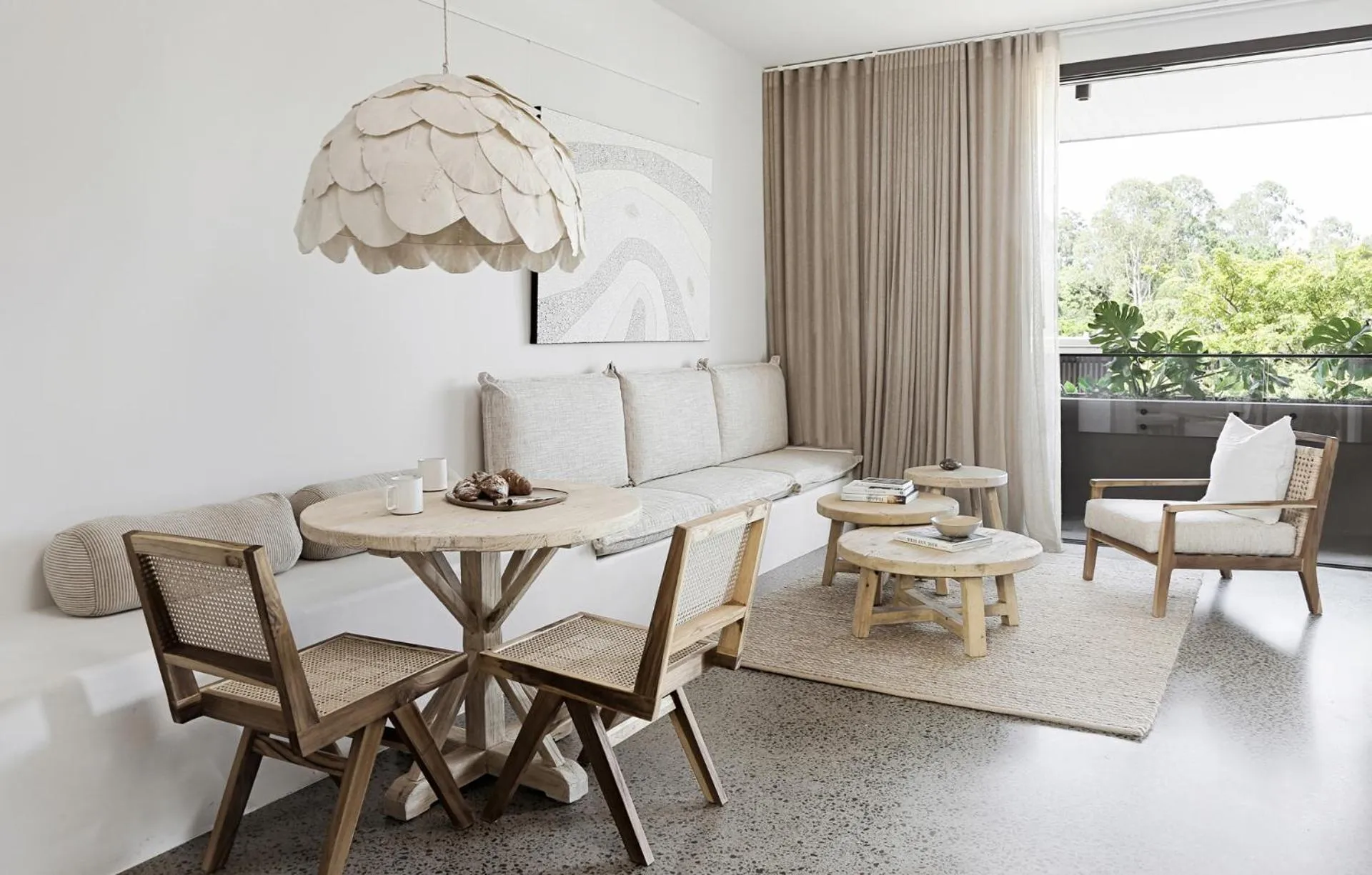 Living room in HOLA Eumundi