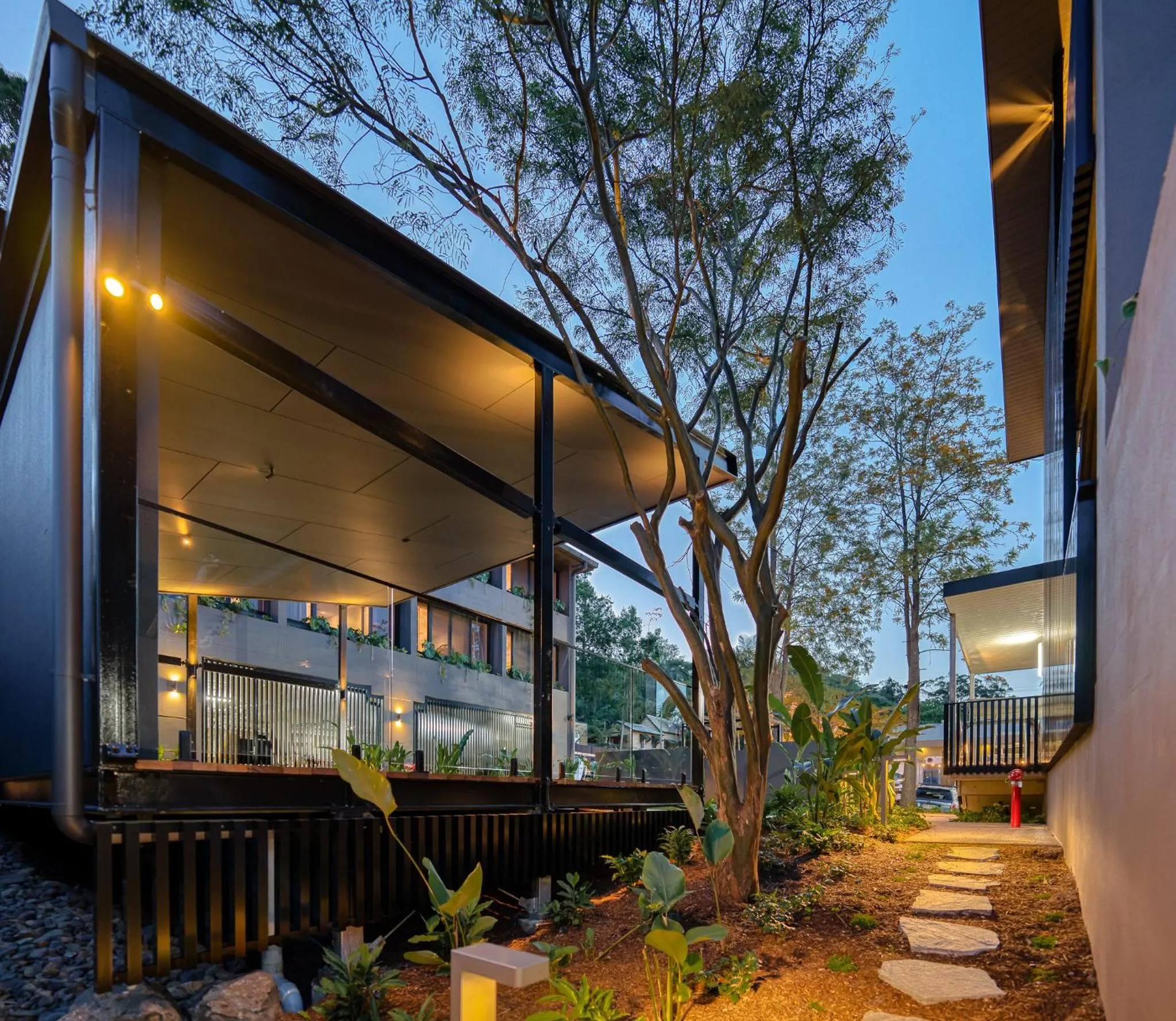 Facade/entrance in HOLA Eumundi