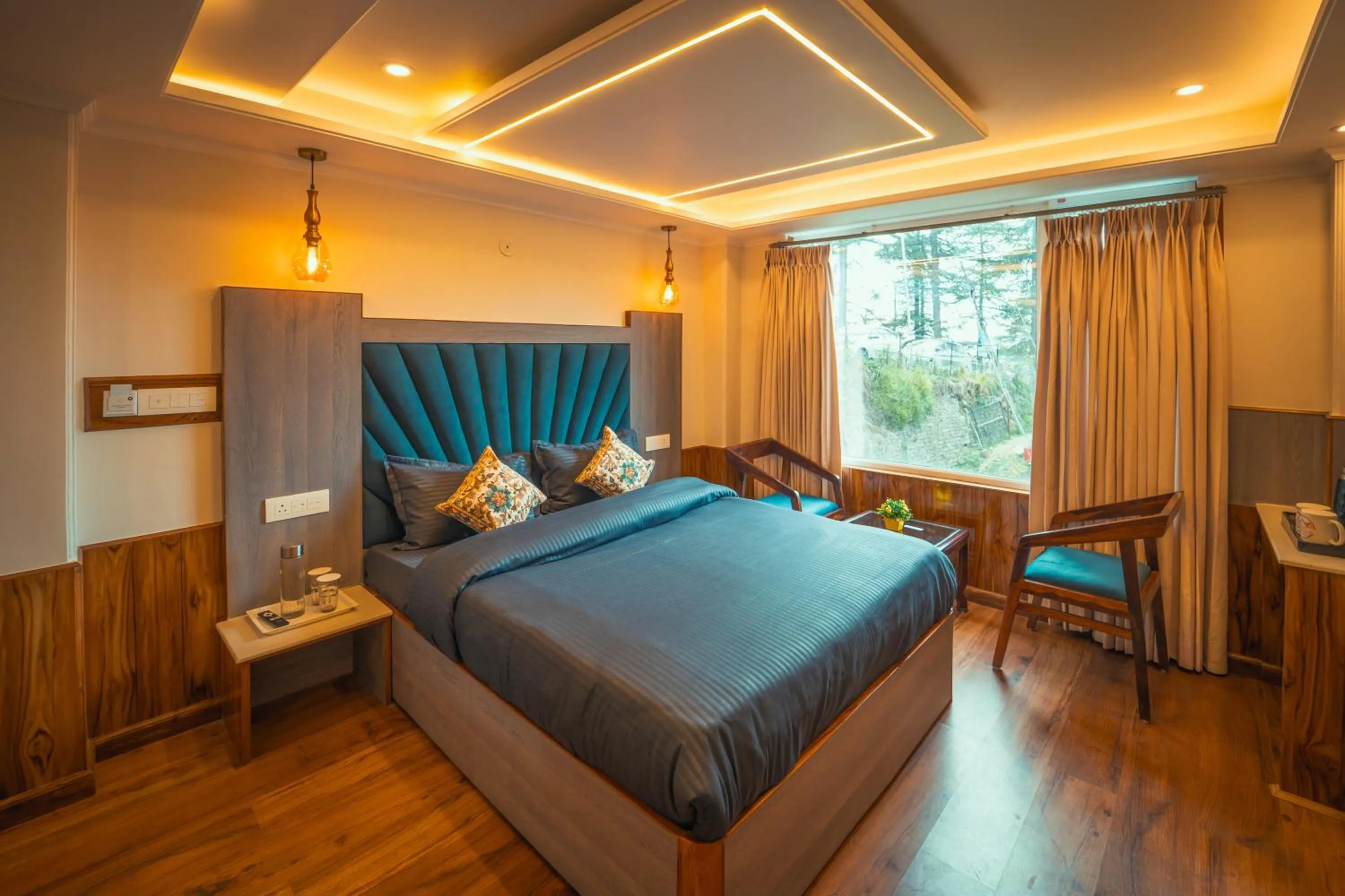 Bedroom, Bed in Singhs BnB by Lazy Getaways