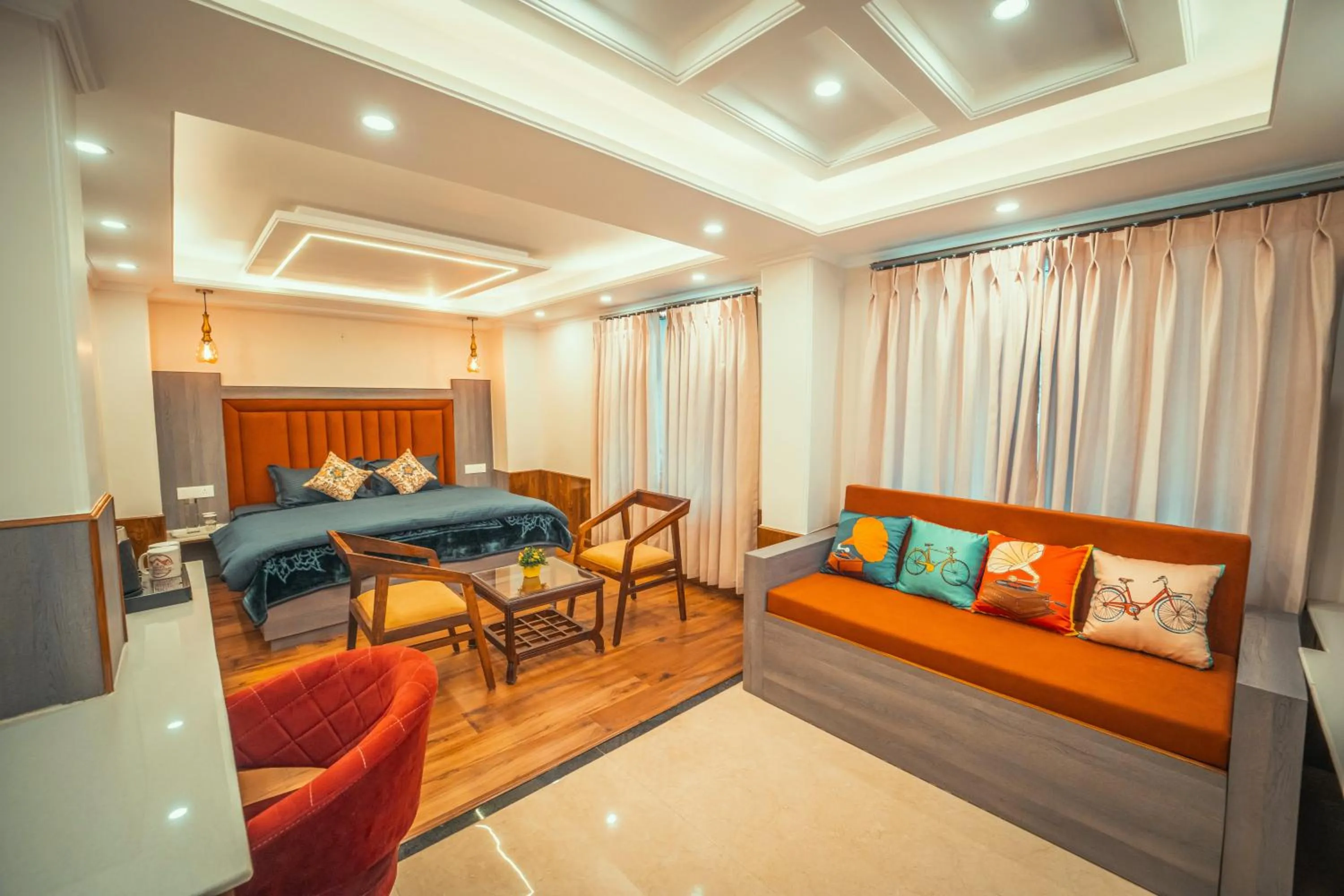 Bed in Singhs BnB by Lazy Getaways