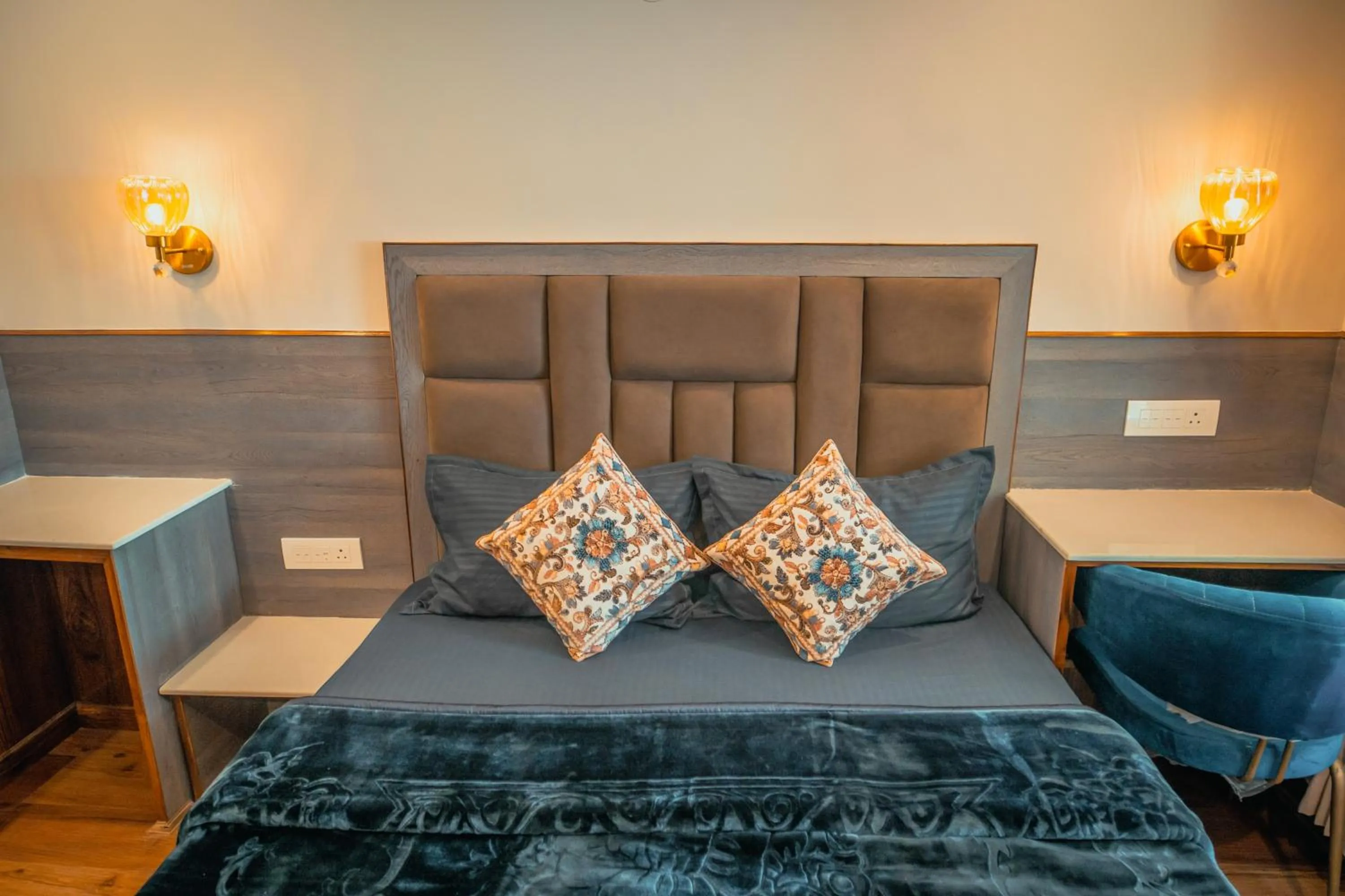 Bed in Singhs BnB by Lazy Getaways