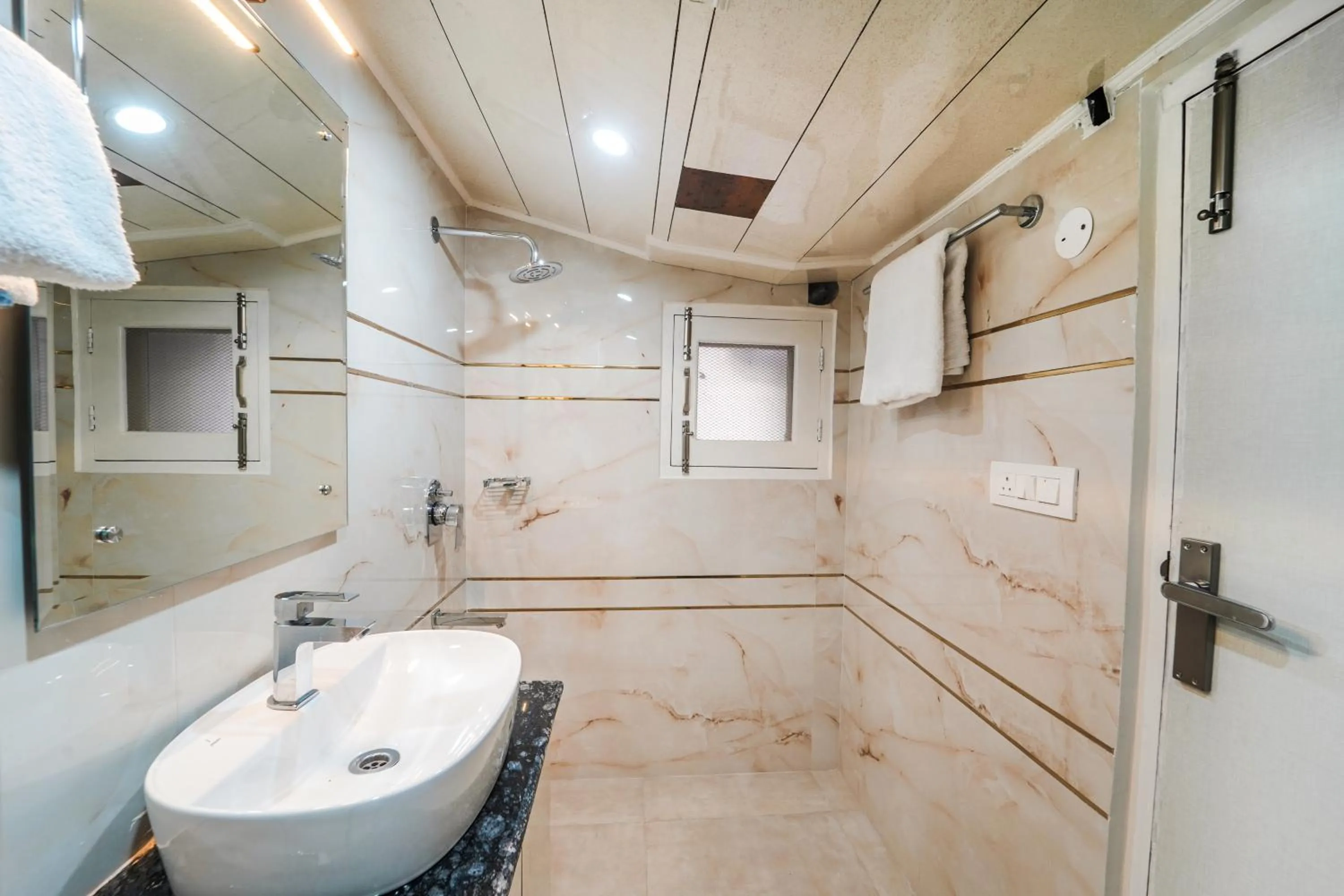 Bathroom in Singhs BnB by Lazy Getaways