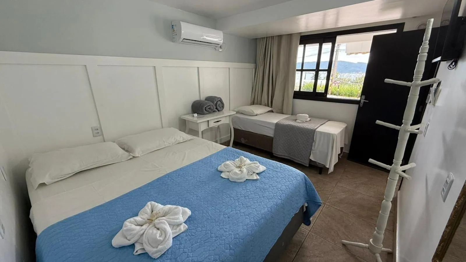 Bed in Pousada Caminho do Mar