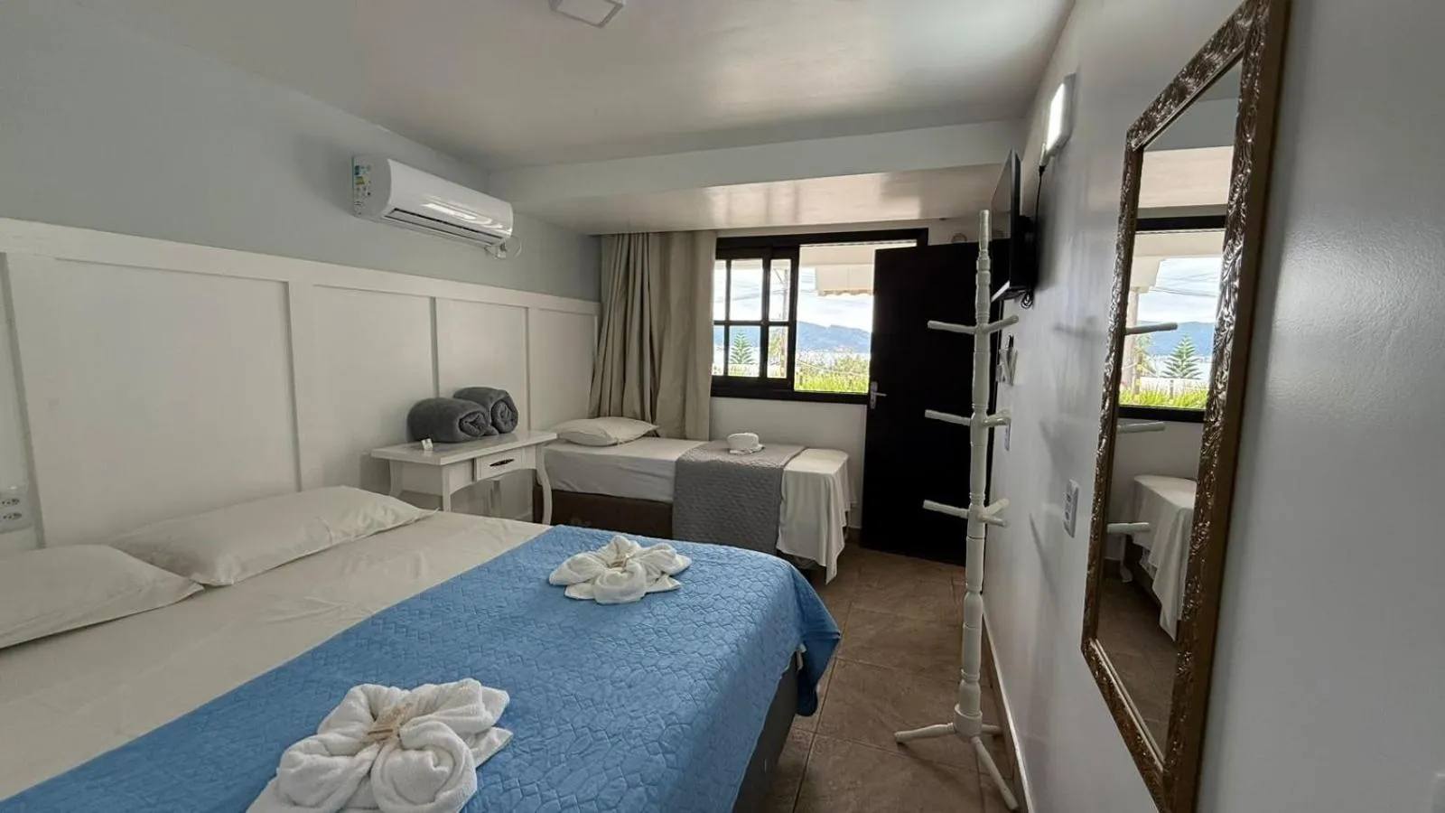 Bed in Pousada Caminho do Mar