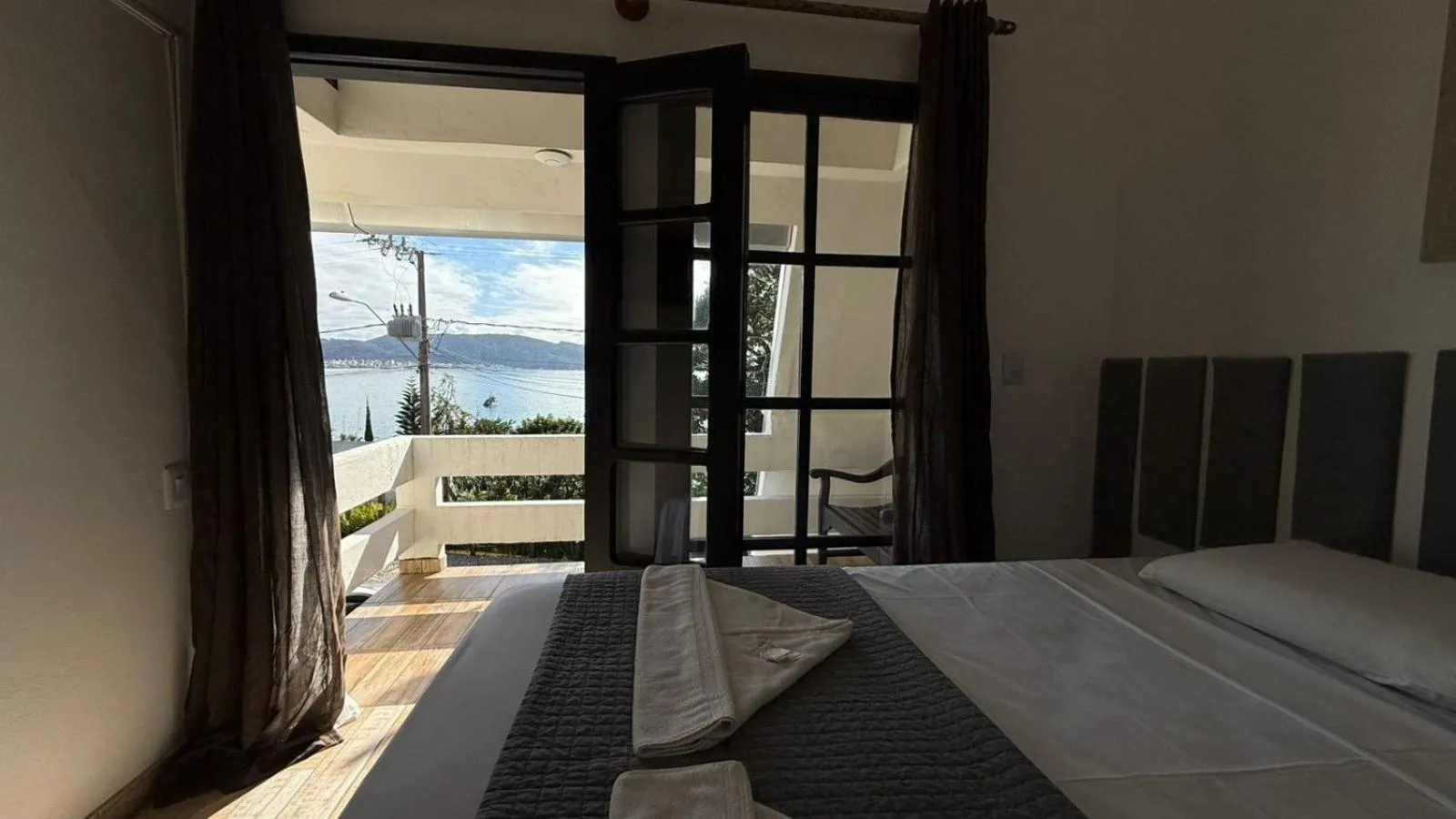 Bed in Pousada Caminho do Mar