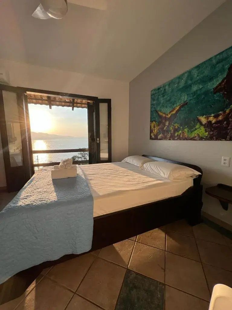 Deluxe Suite with Sea View in Pousada Caminho do Mar Deluxe Suite with Sea View in Pousada Caminho do Mar