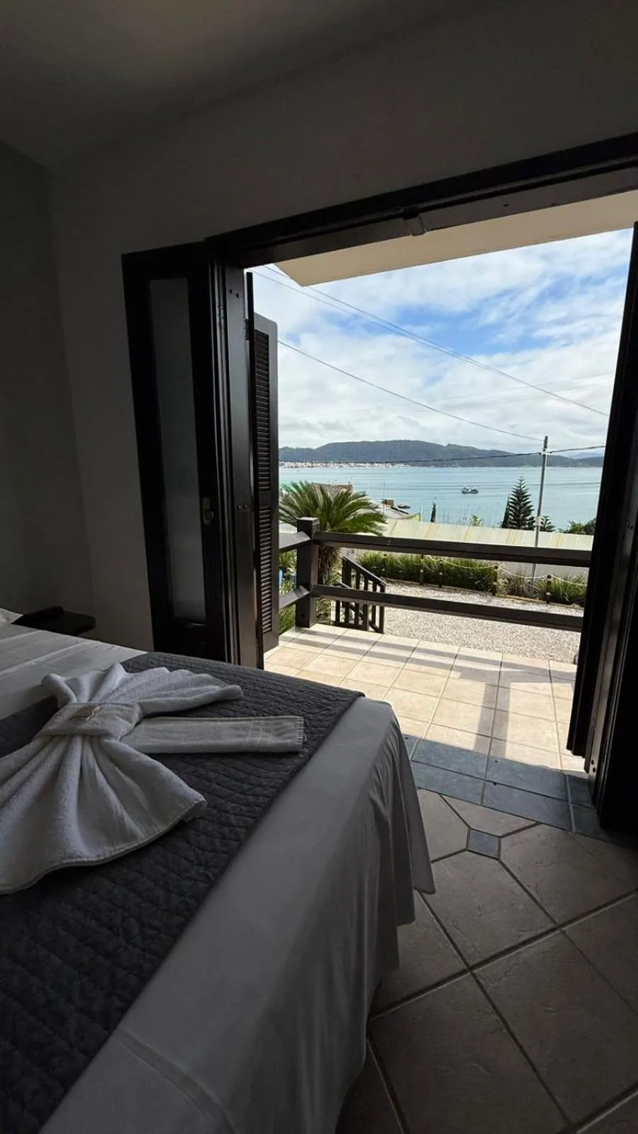 Bed in Pousada Caminho do Mar